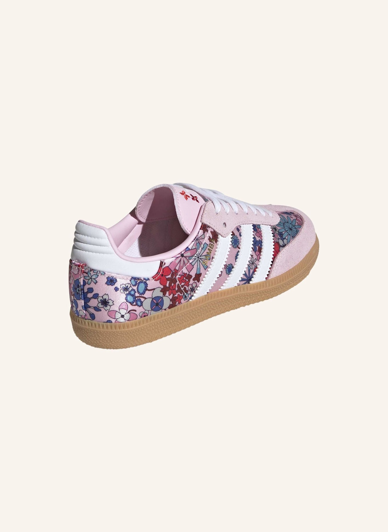 adidas Originals ADIDAS LIBERTY LONDON SAMBA OG SCHUH: WEISS/ BEIGE