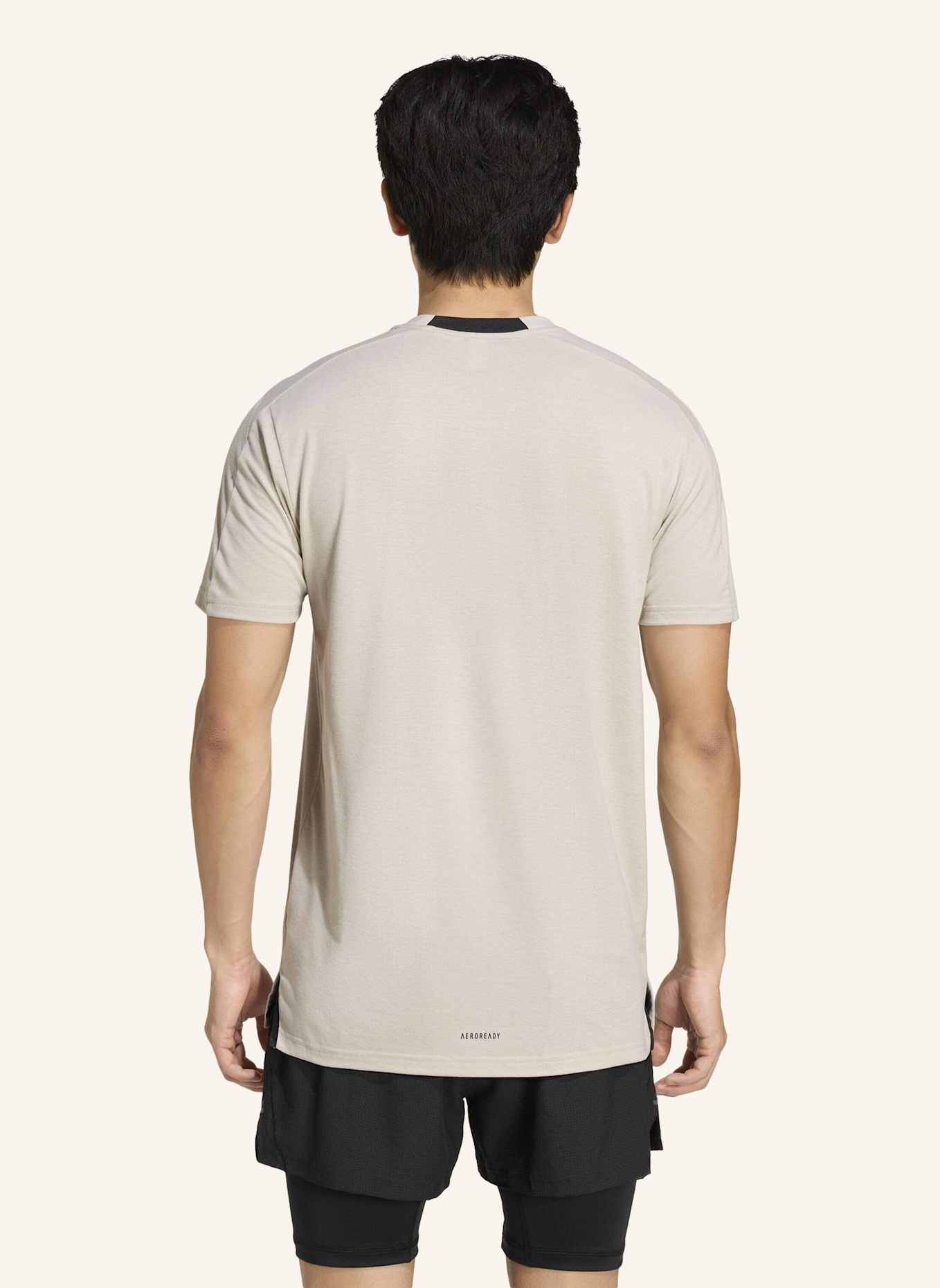 adidas T-Shirt D4T WORKOUT: BEIGE