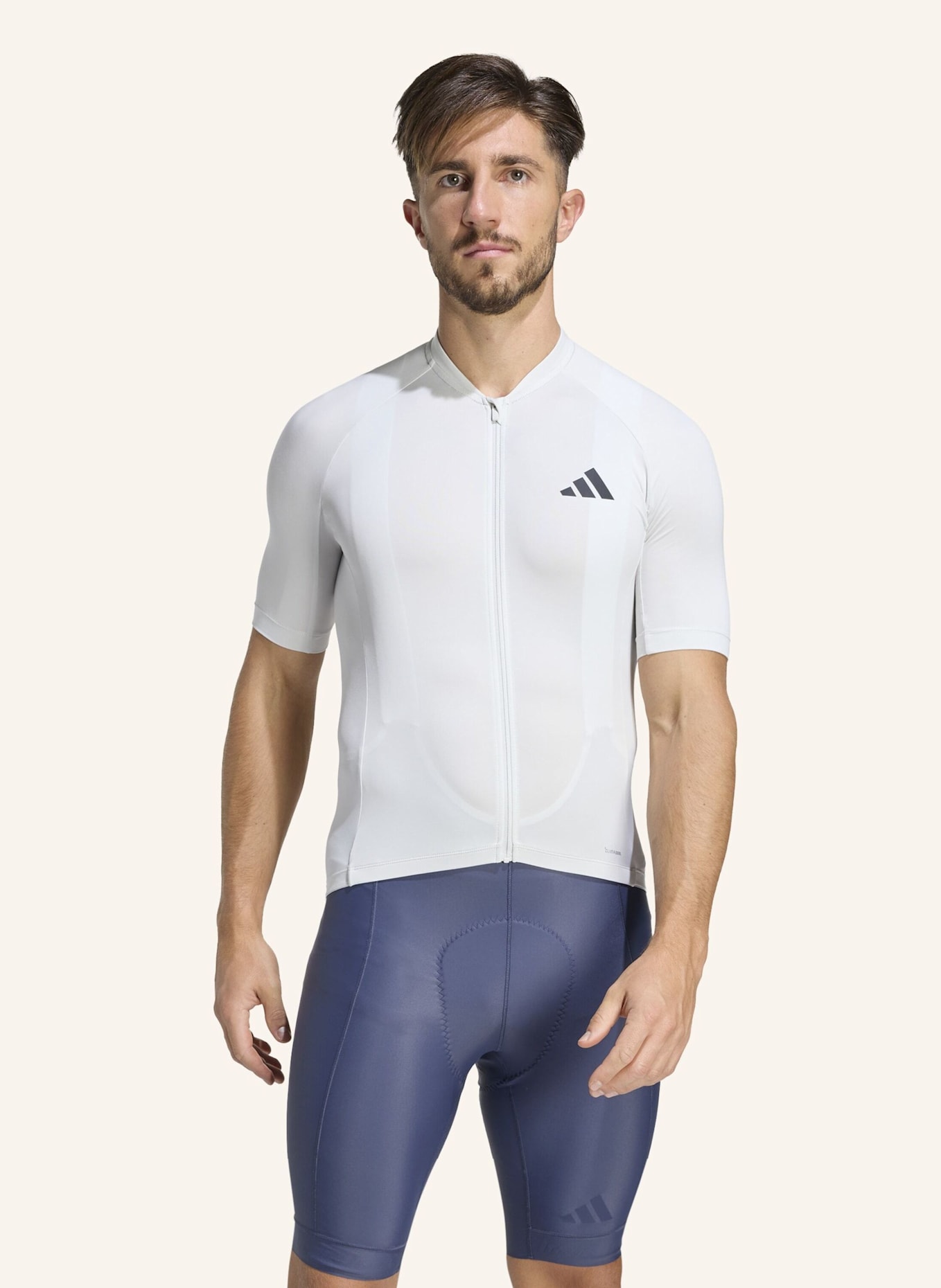 adidas ESSENTIALS RADTRIKOT: GRAU