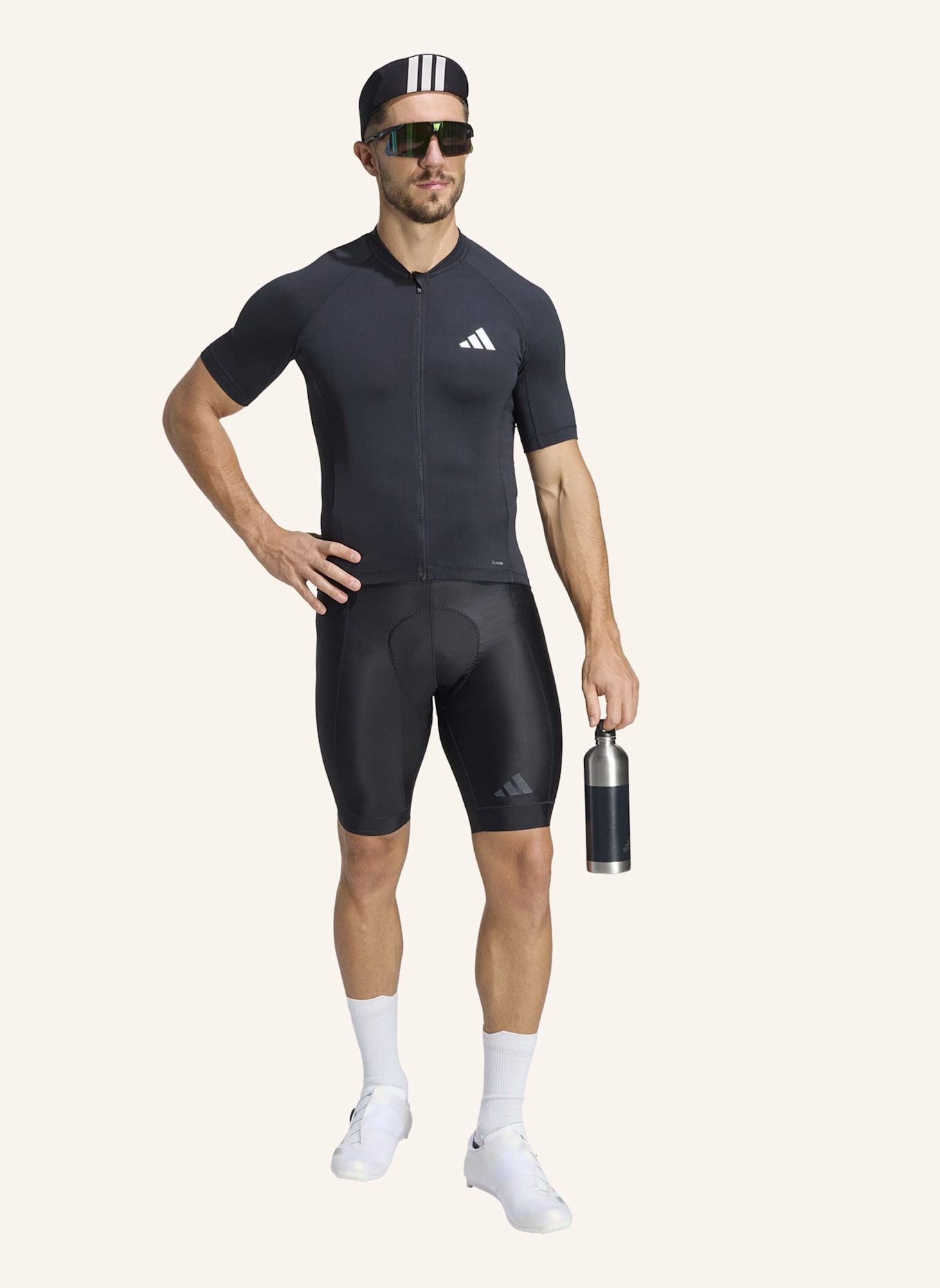 adidas ESSENTIALS RADTRIKOT: SCHWARZ