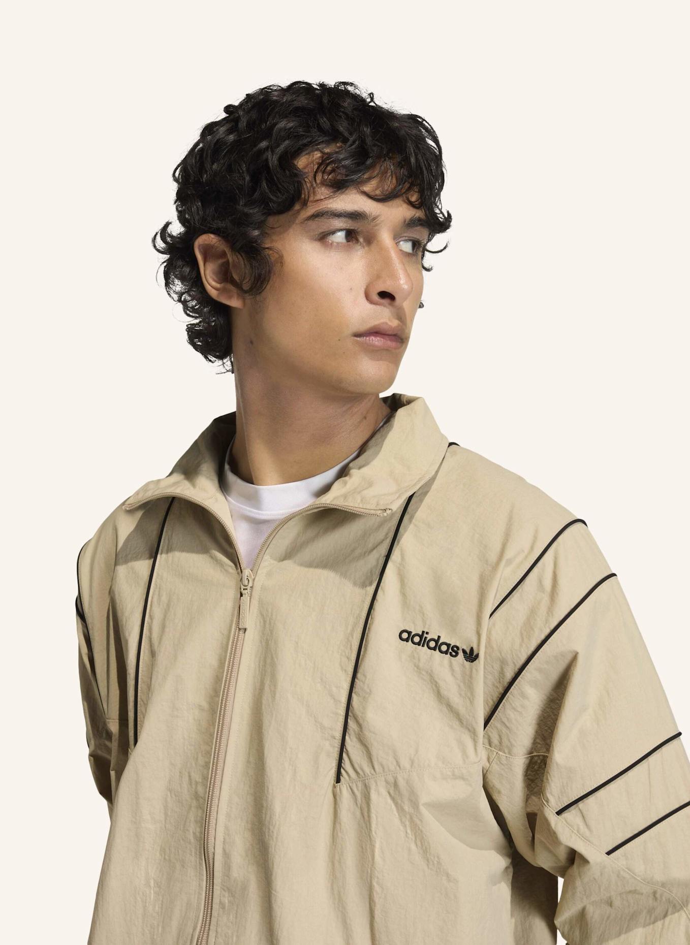 adidas Originals CUTLINE TRACK TOP: BEIGE
