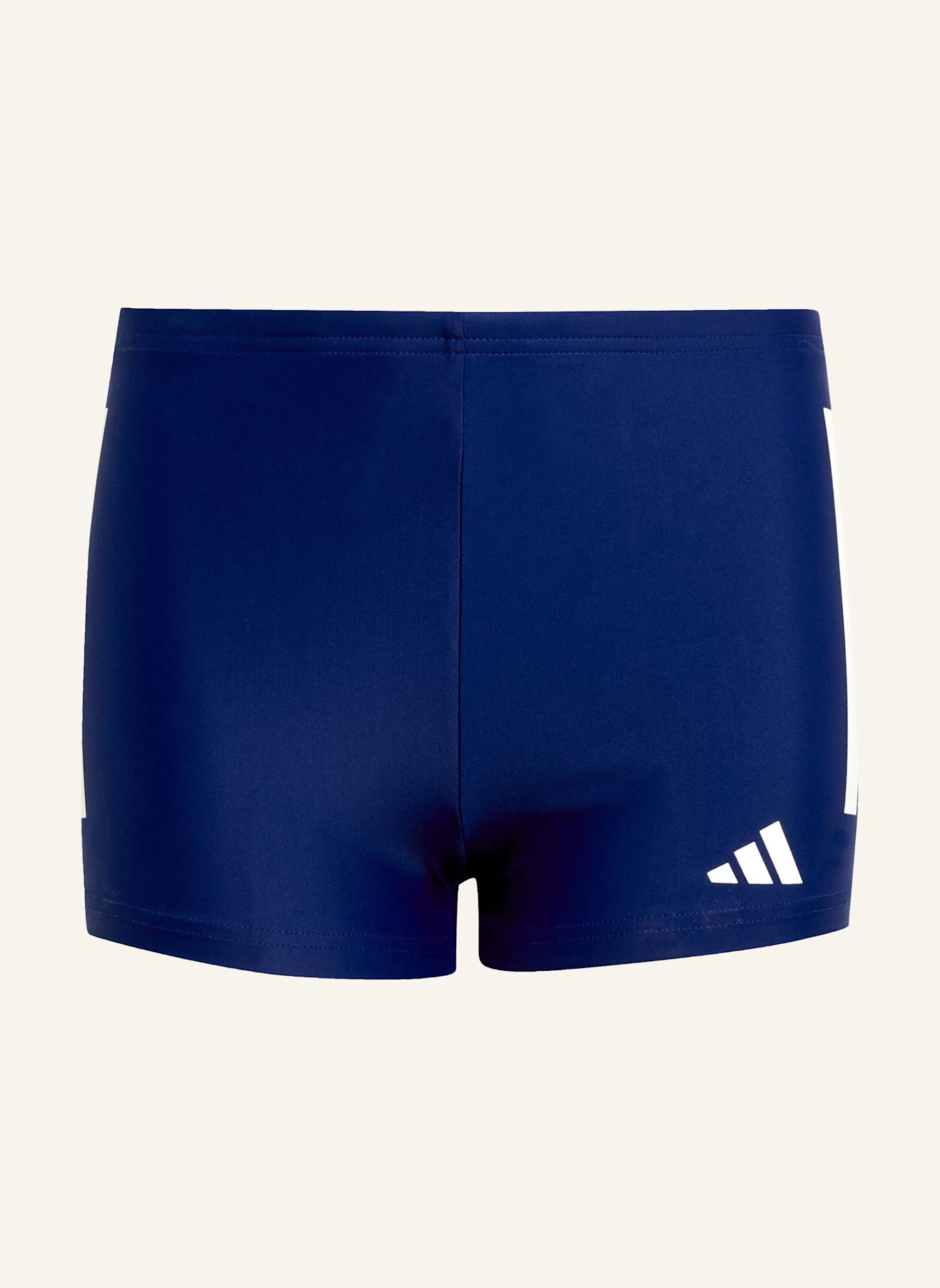 adidas Badehose 3-STREIFEN: BLAU/ WEISS