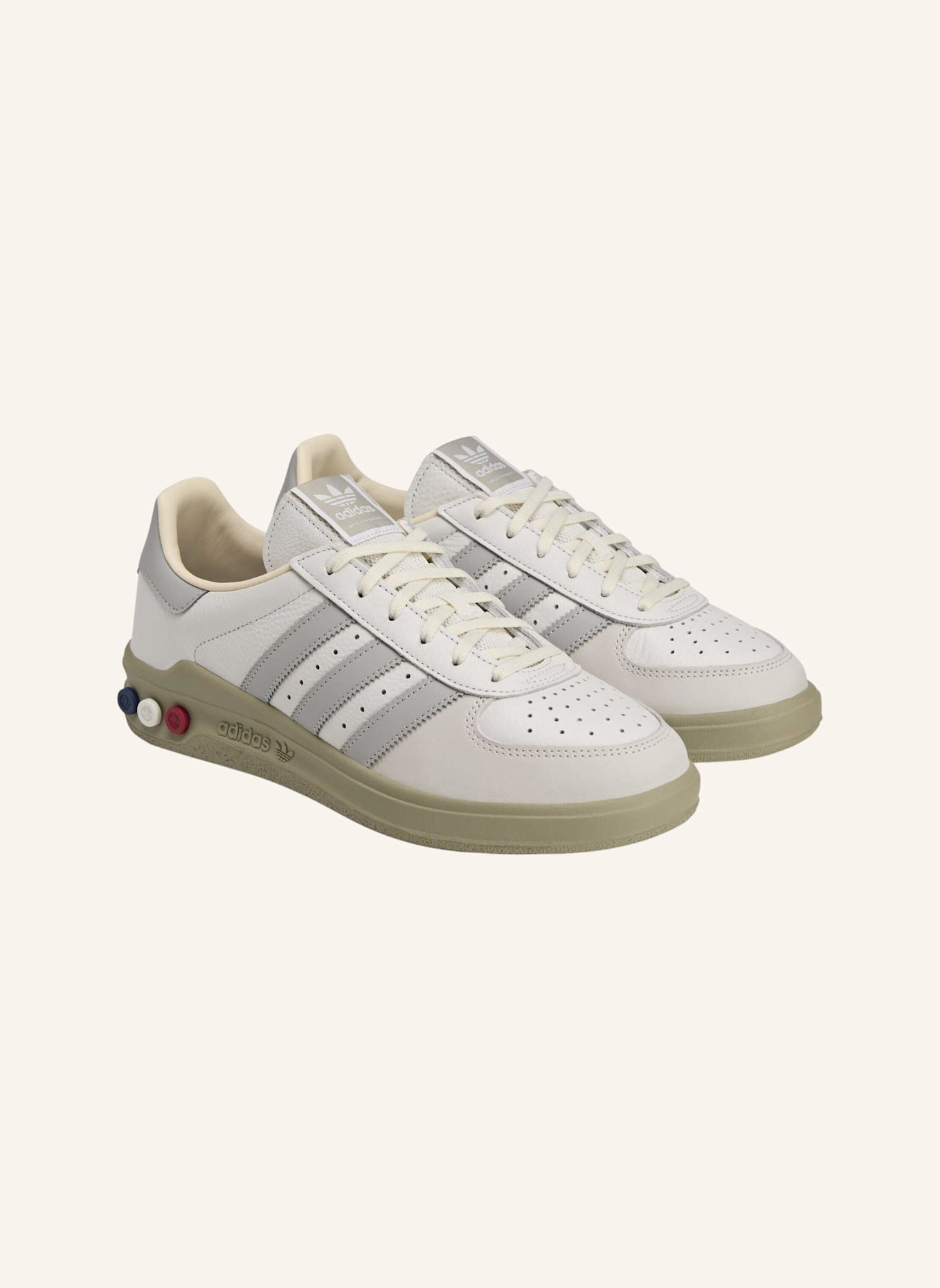 adidas Originals GS II SPZL SCHUH: WEISS/ GRAU