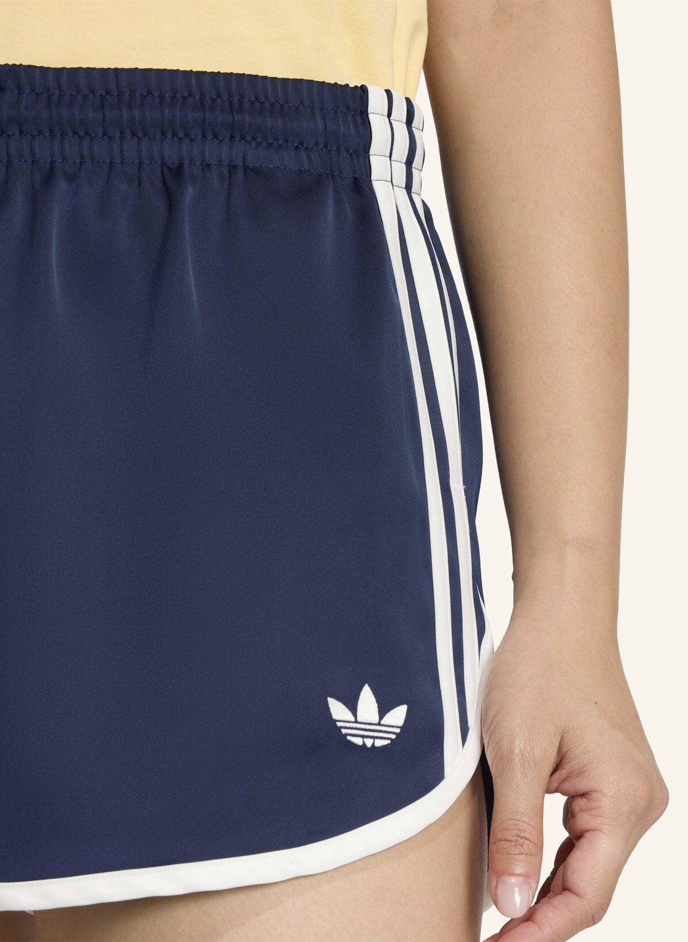 adidas Originals Satinshorts 3 STRIPES SPRINTER: BLAU/ WEISS