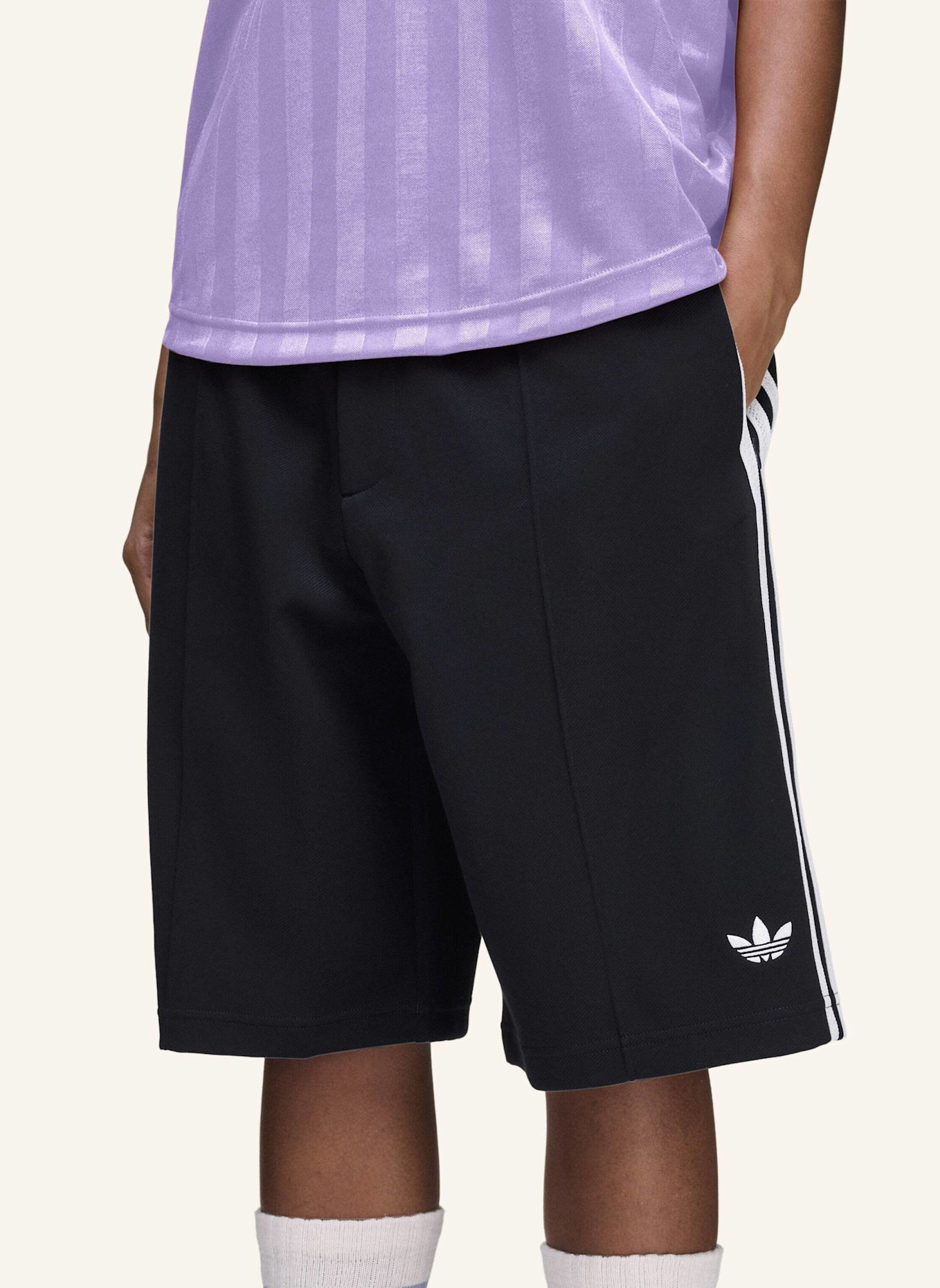 adidas Sweatshorts TWILL: BLAU
