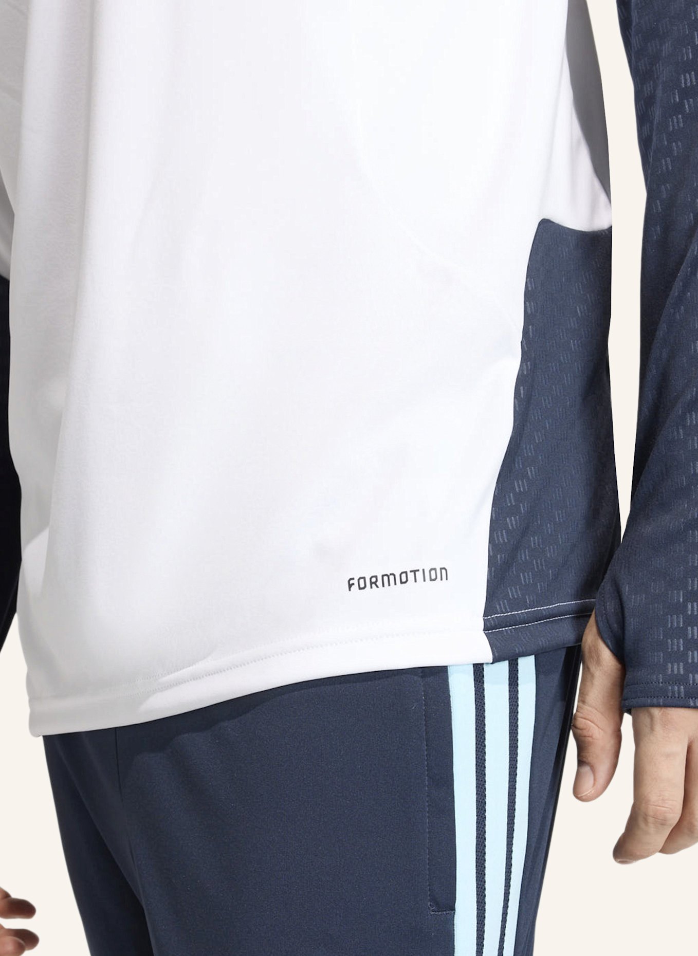 adidas ARGENTINIEN 26 TIRO TRAININGSOBERTEIL: WEISS