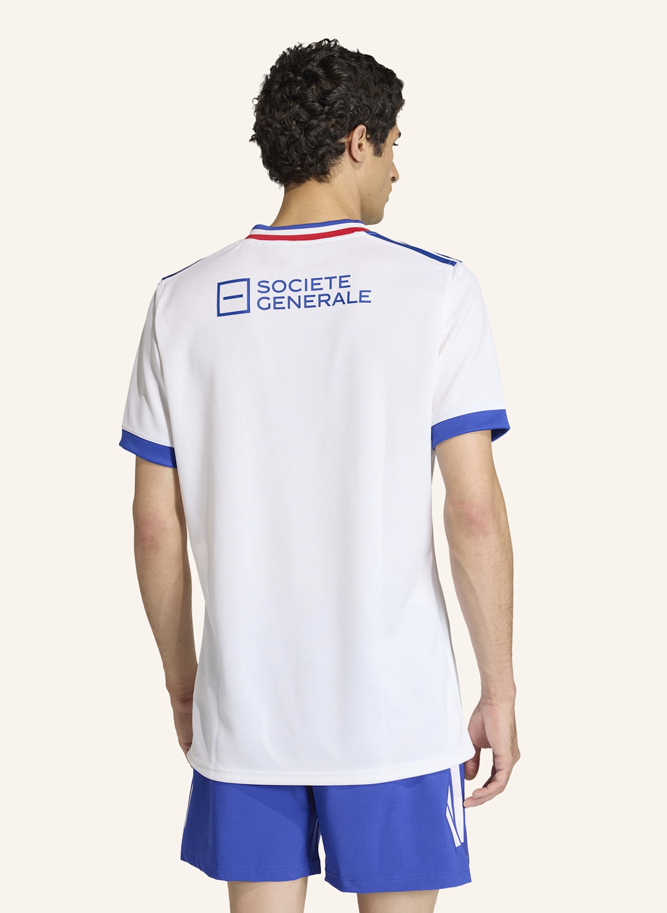 adidas FRANKREICH RUGBY REPLICA ALTERNATE TRIKOT: WEISS