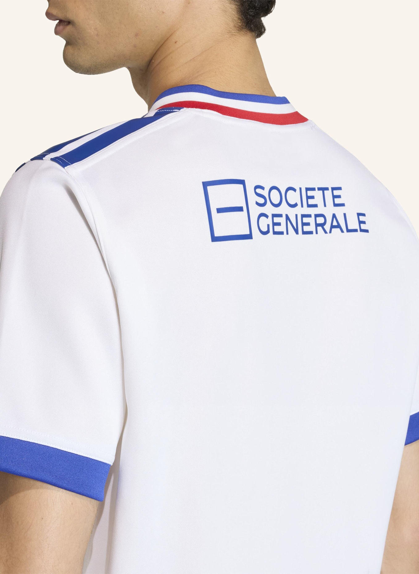 adidas FRANKREICH RUGBY REPLICA ALTERNATE TRIKOT: WEISS