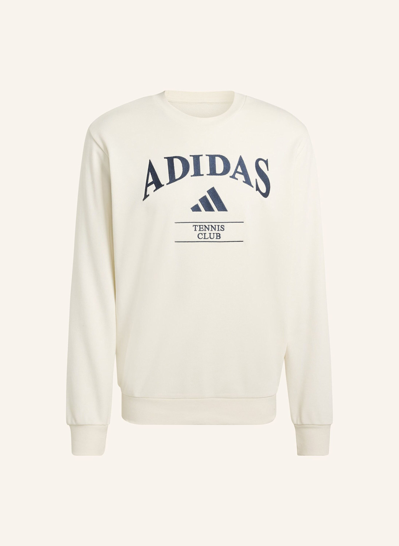 adidas Sweatshirt HERITAGE GRAPHIC CREW: WEISS/ BLAU