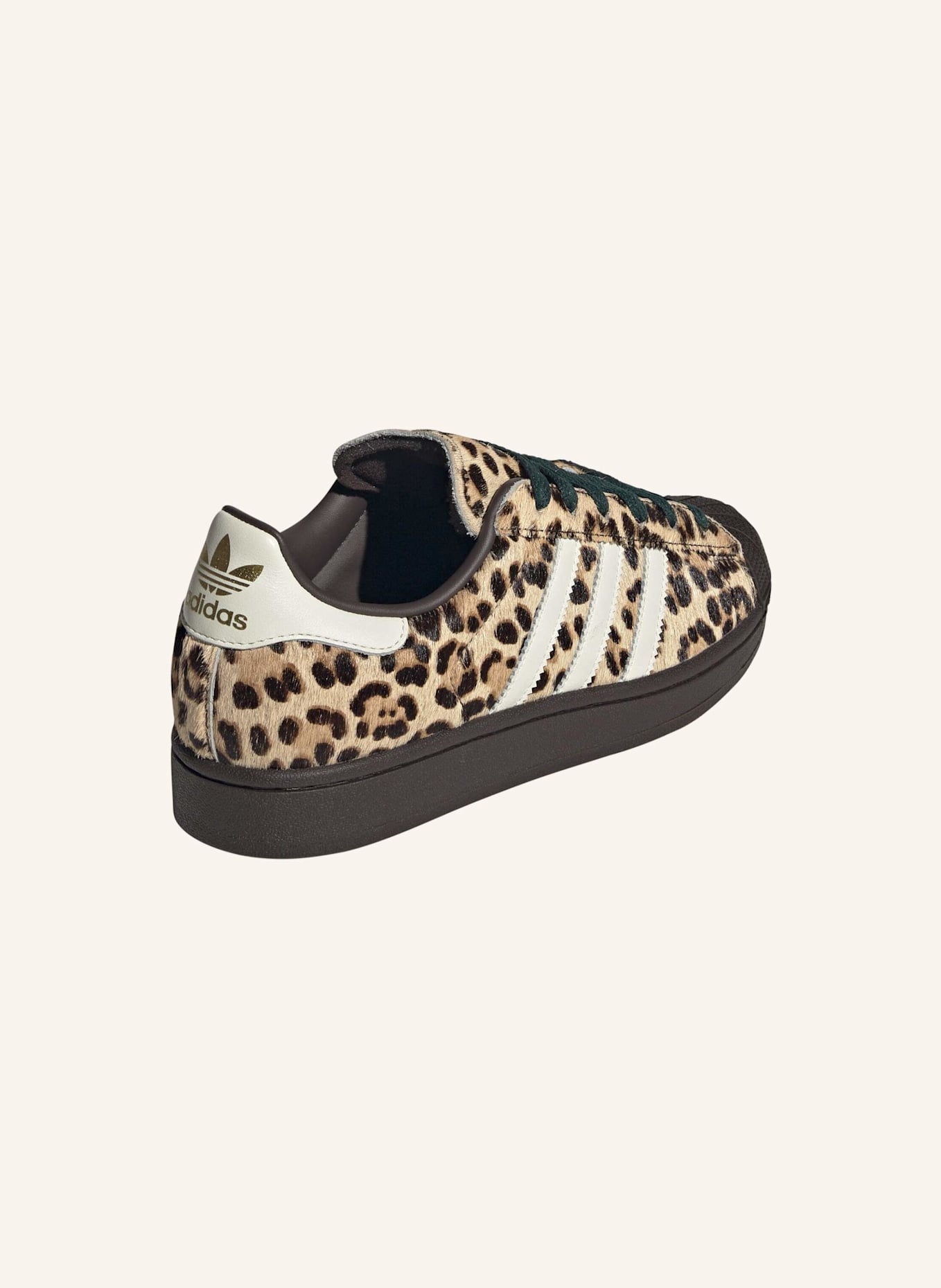 adidas Originals SUPERSTAR II SCHUH: BRAUN/ WEISS/ GOLD