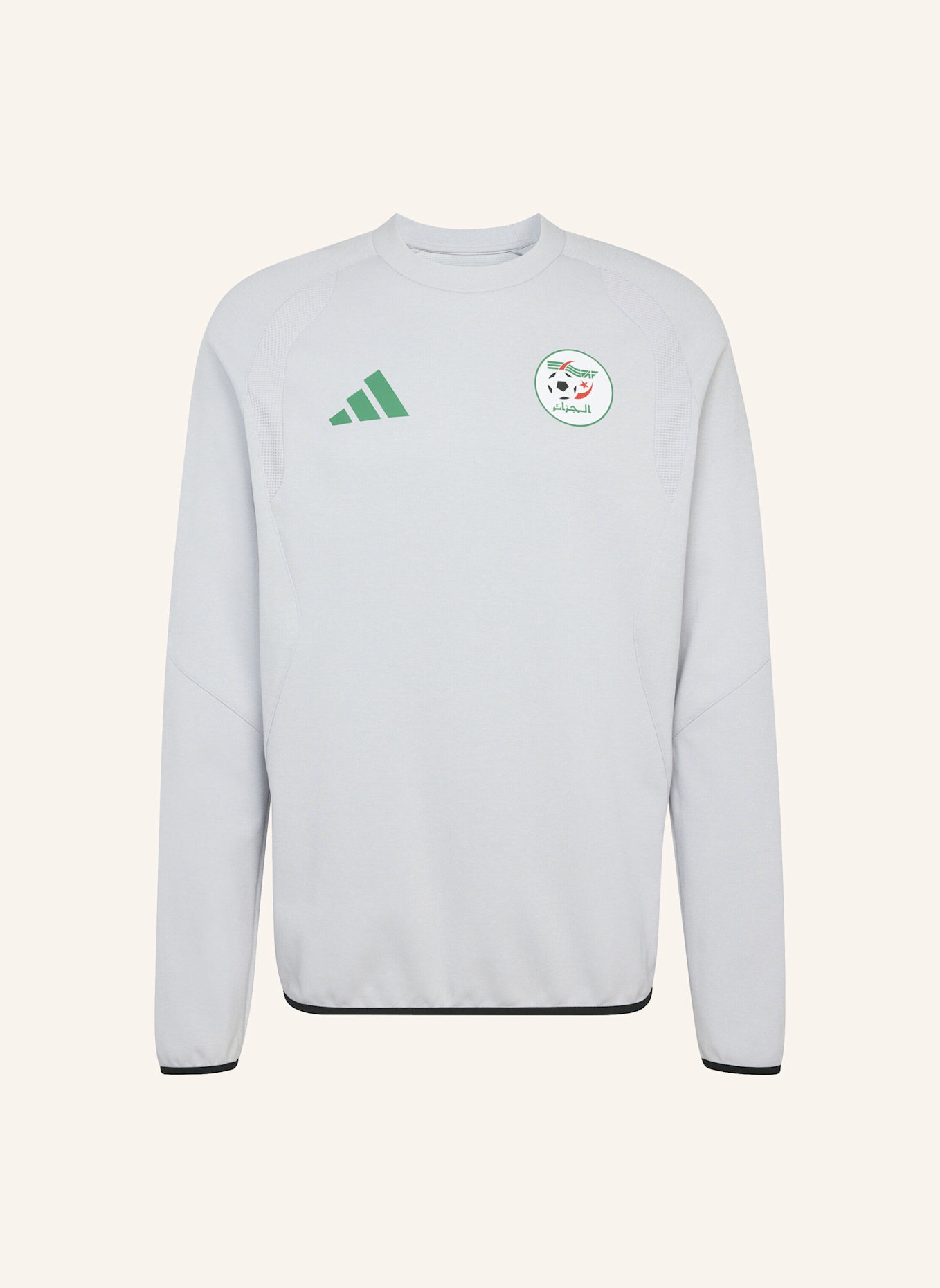 adidas ALGERIEN TIRO TECH SWEATSHIRT: GRAU
