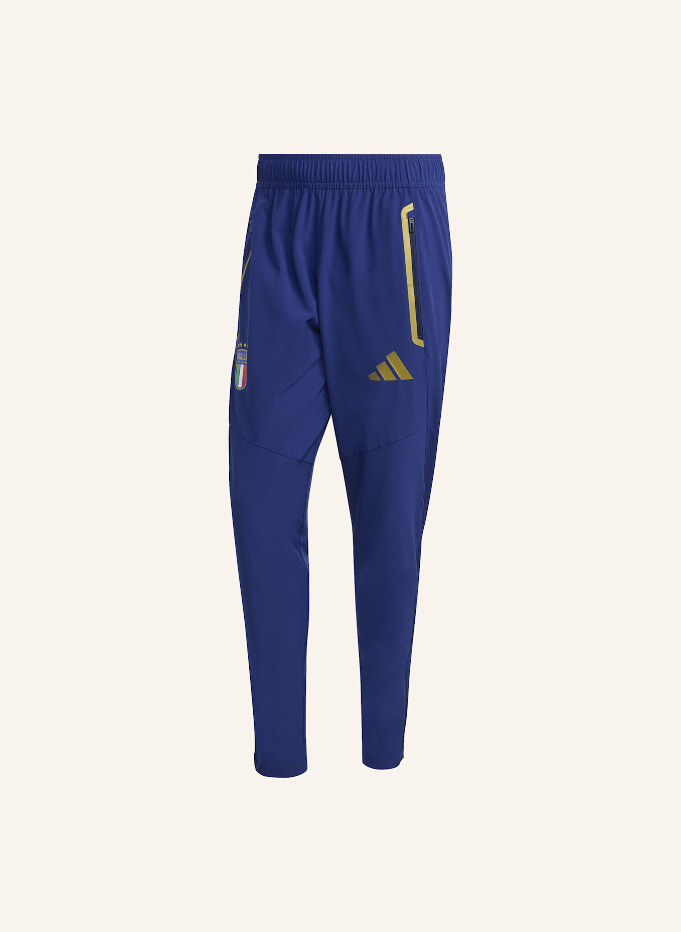 adidas ITALIEN TIRO REISEHOSE: BLAU