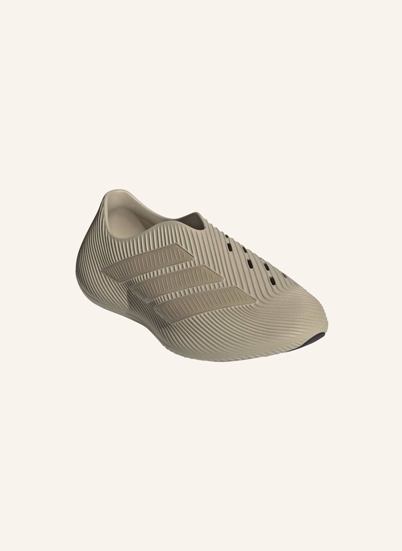 adidas PURECHILL SLIDES: BEIGE/ GOLD/ SCHWARZ