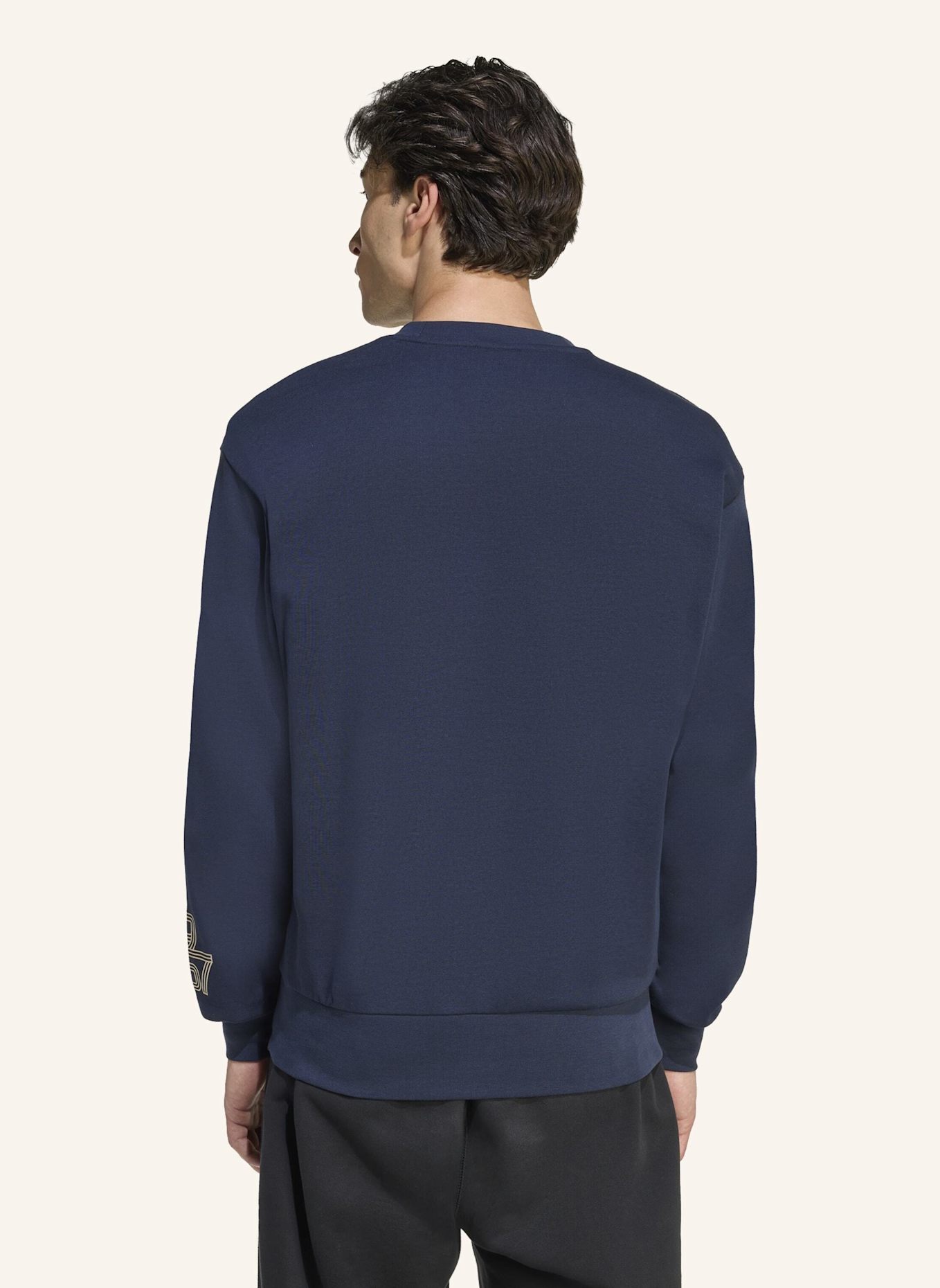 adidas REAL MADRID HERITAGE SWEATSHIRT: BLAU