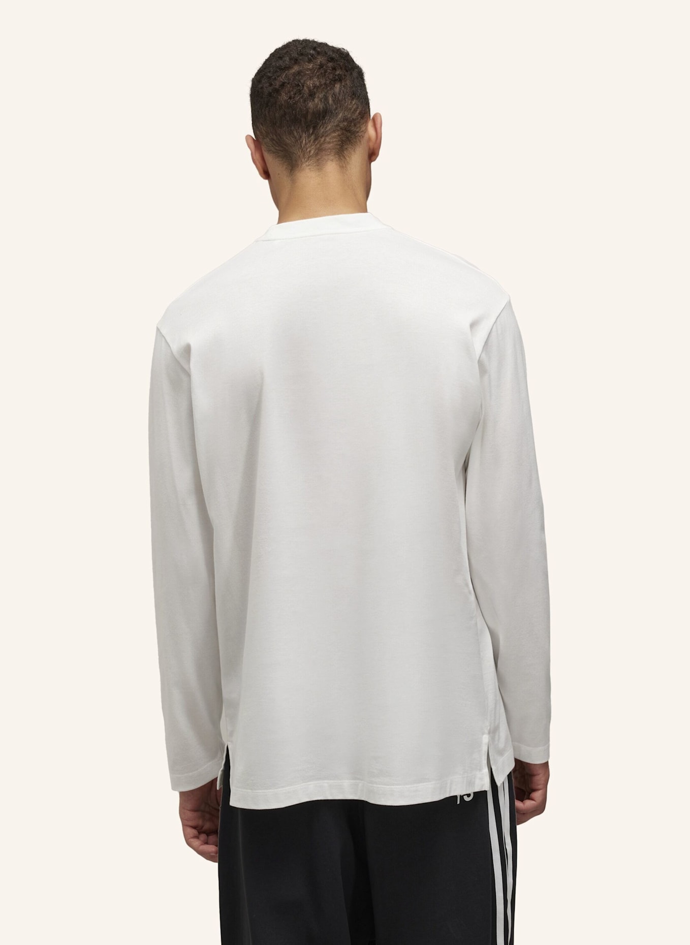Y-3 Y-3 LONGSLEEVE: WEISS