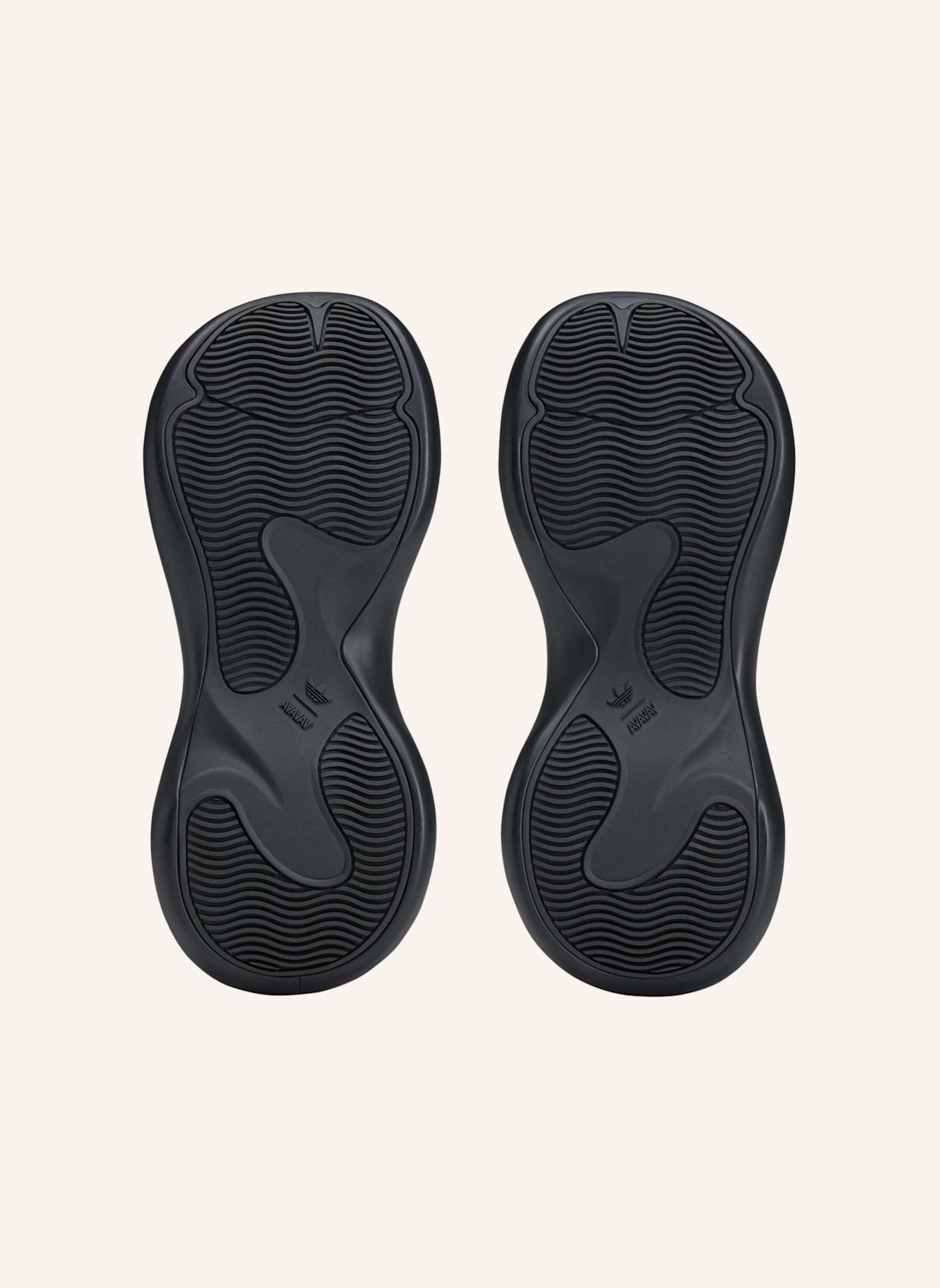 adidas Originals ADIDAS ORIGINALS BY AVAVAV MEGARIDE MOONRUBBER SCHUH: SCHWARZ/ GRAU