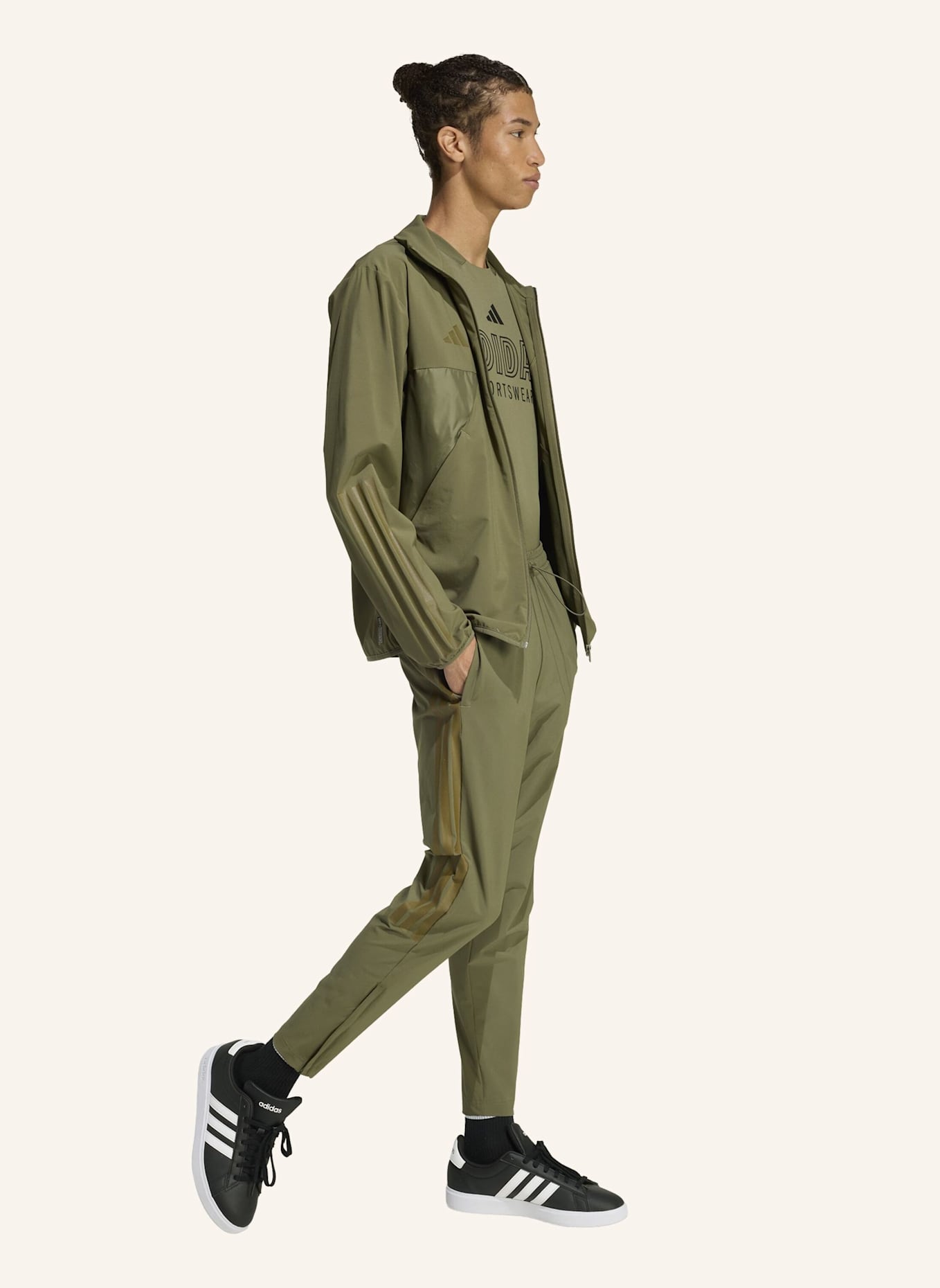 adidas HOUSE OF TIRO TRACK TOP: GRÜN