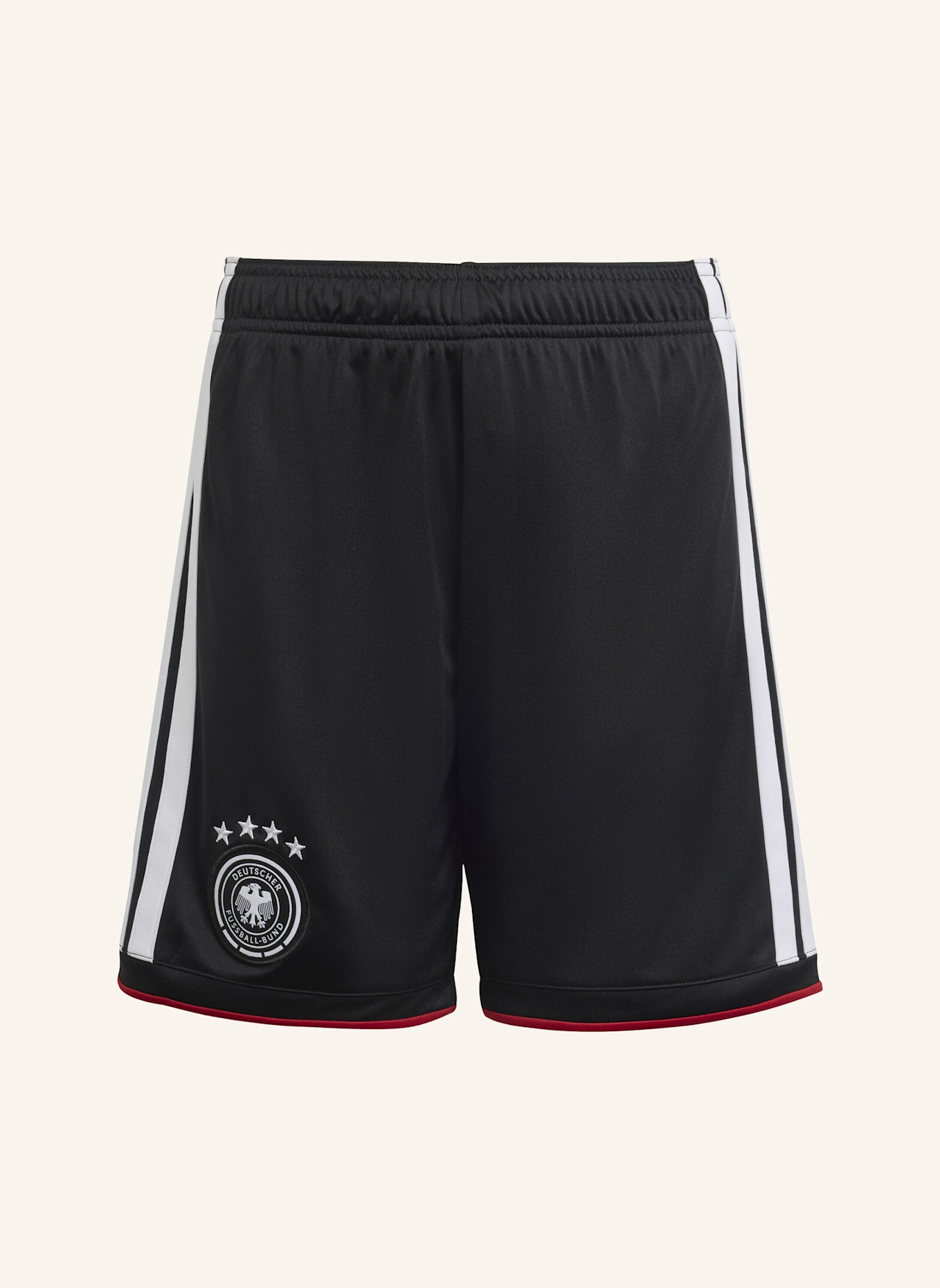 adidas DEUTSCHLAND 26 KIDS HEIMSHORTS: SCHWARZ