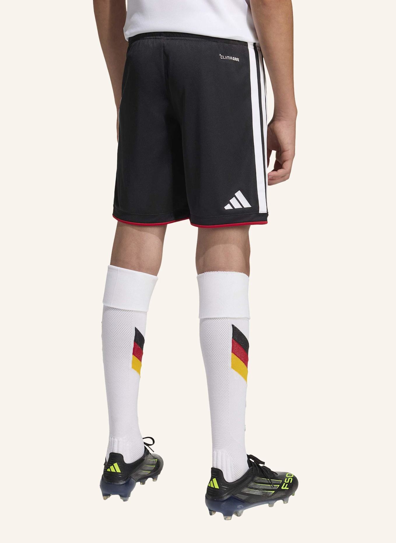 adidas DEUTSCHLAND 26 KIDS HEIMSHORTS: SCHWARZ