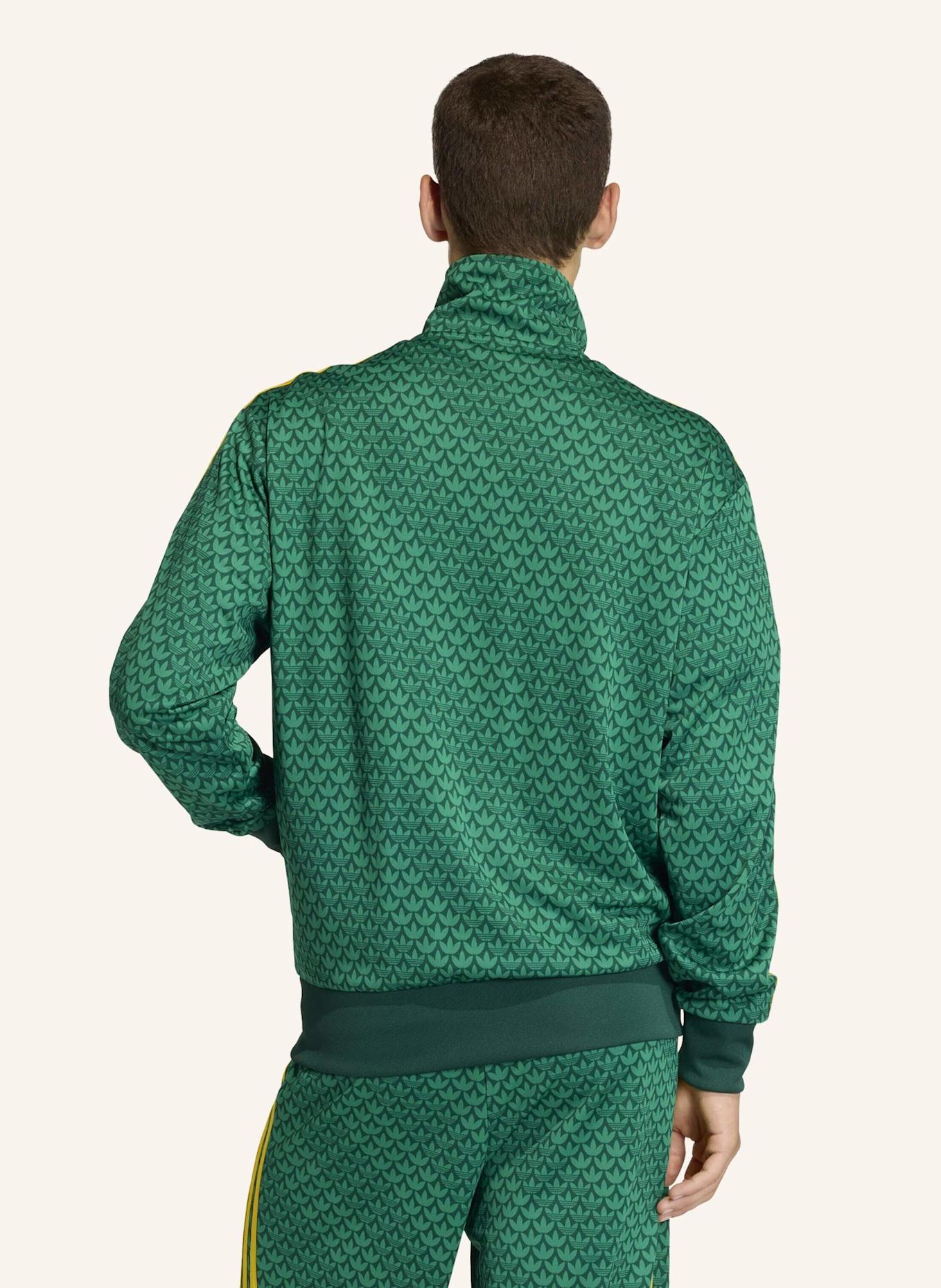 adidas Originals FIREBIRD LOOSE MONOGRAM TRAININGSJACKE: GRÜN