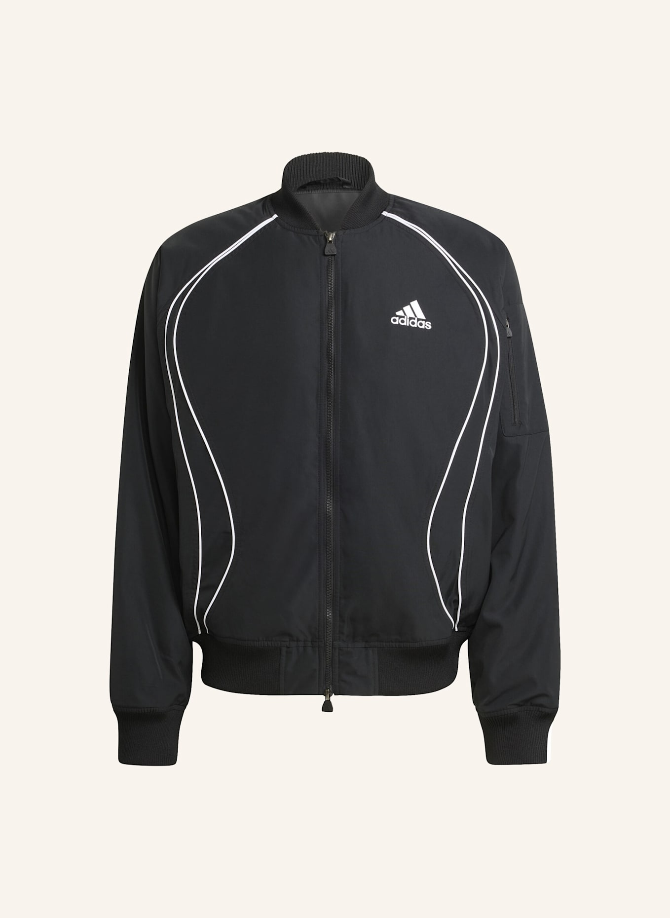 adidas Originals GEFÜTTERTE JACKE TEAMGEIST: SCHWARZ