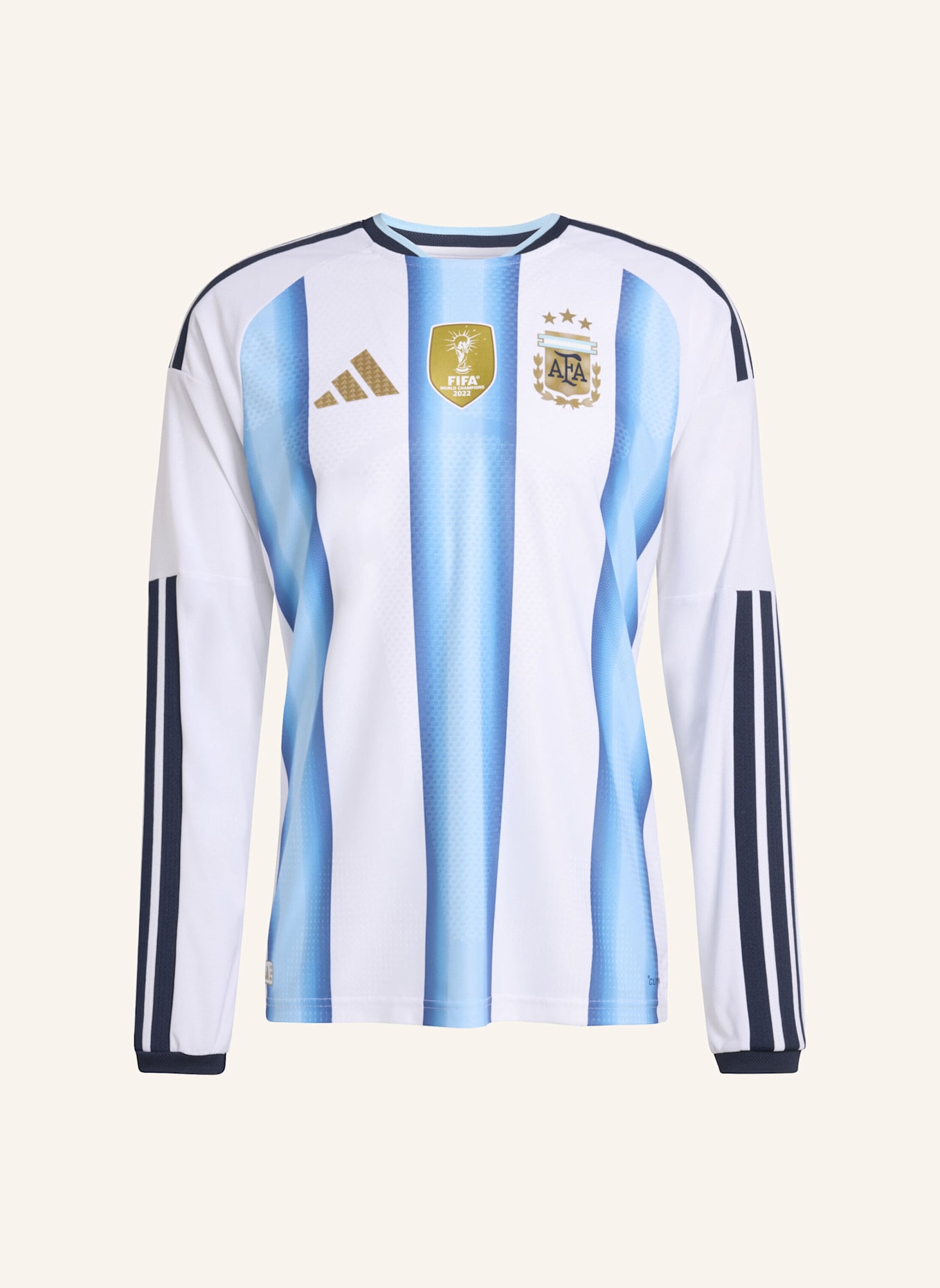 adidas ARGENTINIEN 26 AUTHENTIC HEIMTRIKOT, LANGÄRMLIG: WEISS/ BLAU