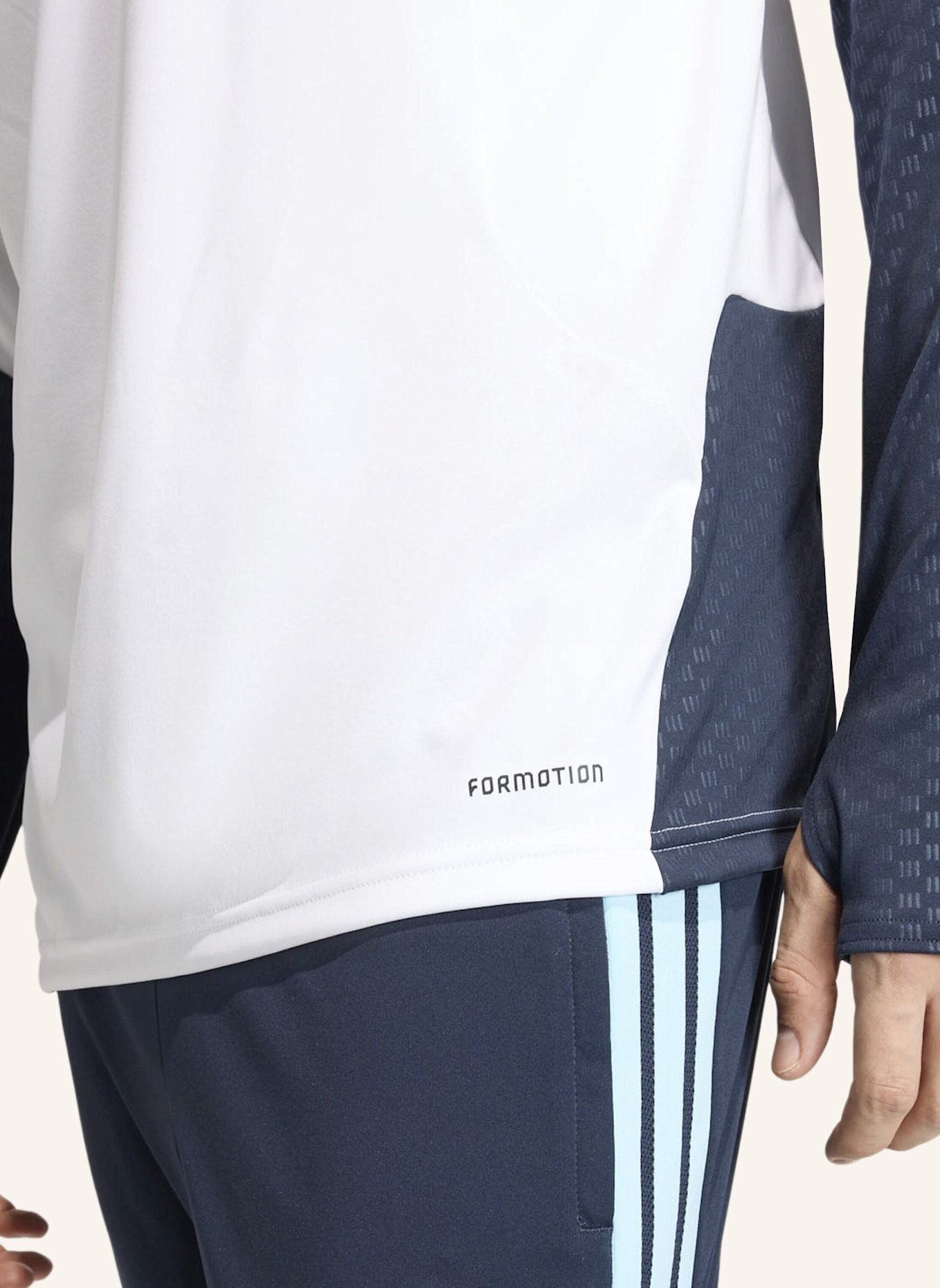 adidas ARGENTINIEN 26 TIRO TRAININGSOBERTEIL: WEISS