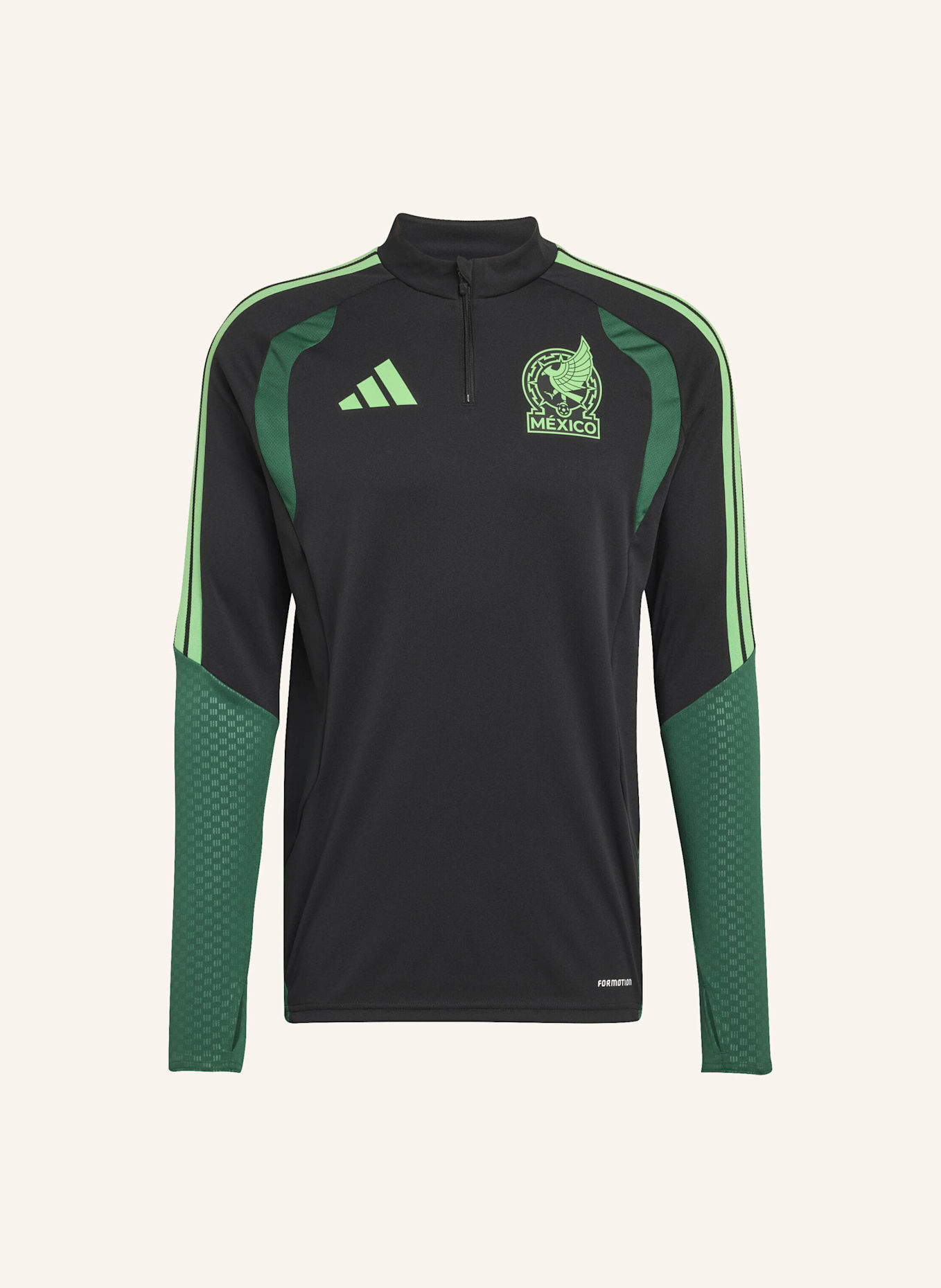 adidas MEXIKO 26 TIRO TRAININGSOBERTEIL: SCHWARZ