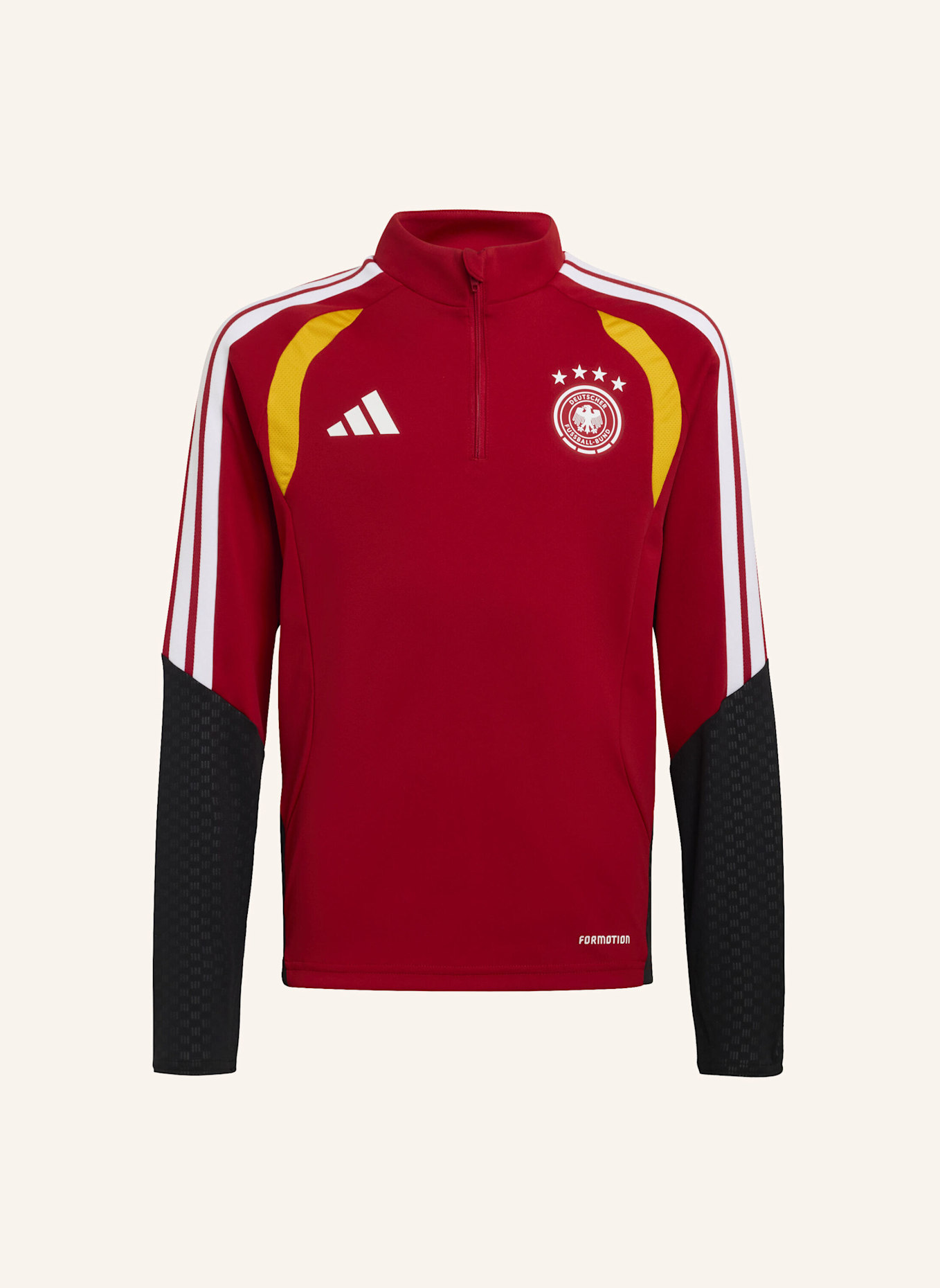 adidas GERMANY 26 TIRO KIDS TRAININGSOBERTEIL: ROT