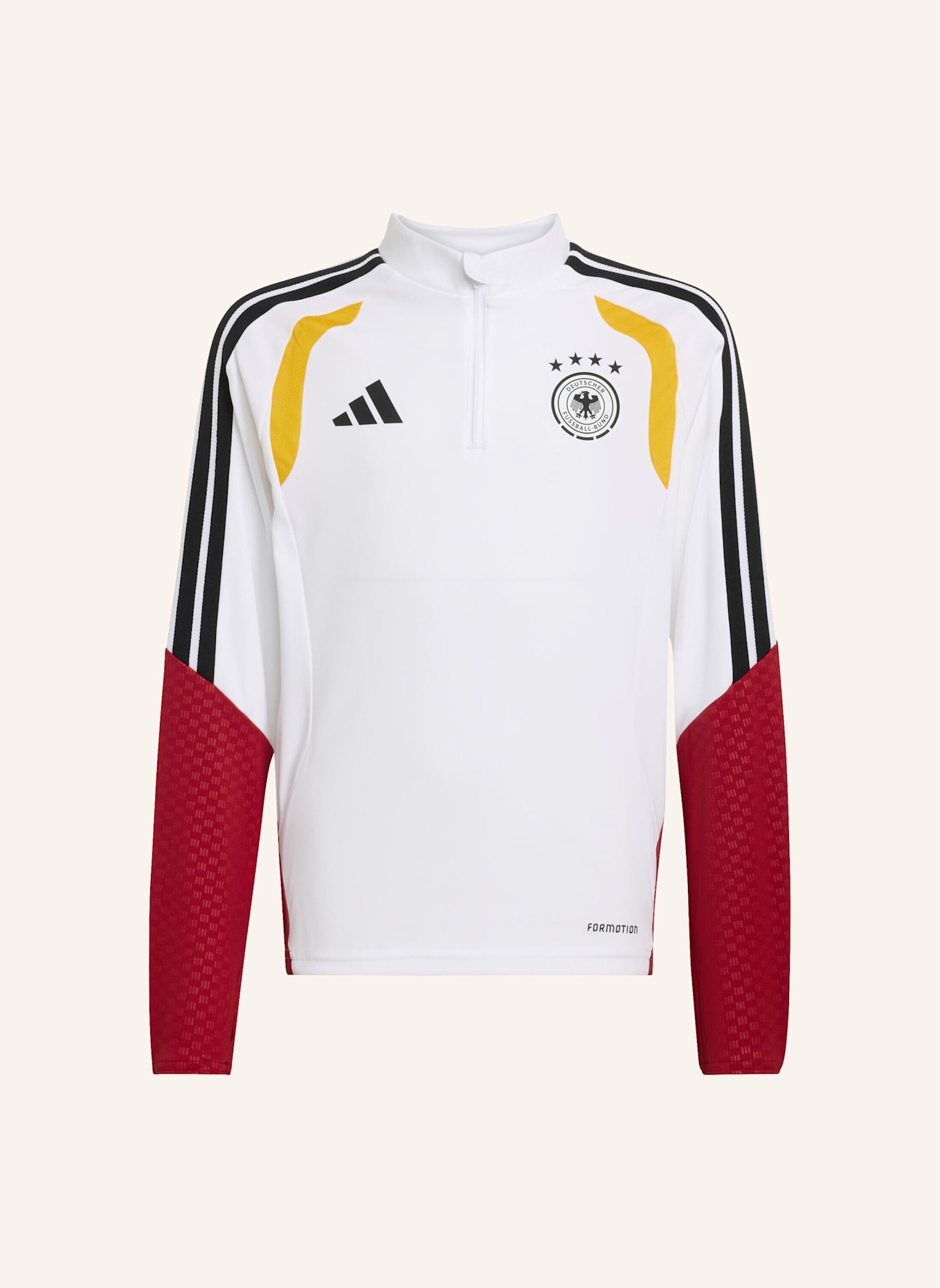 adidas GERMANY 26 TIRO KIDS TRAININGSOBERTEIL: WEISS