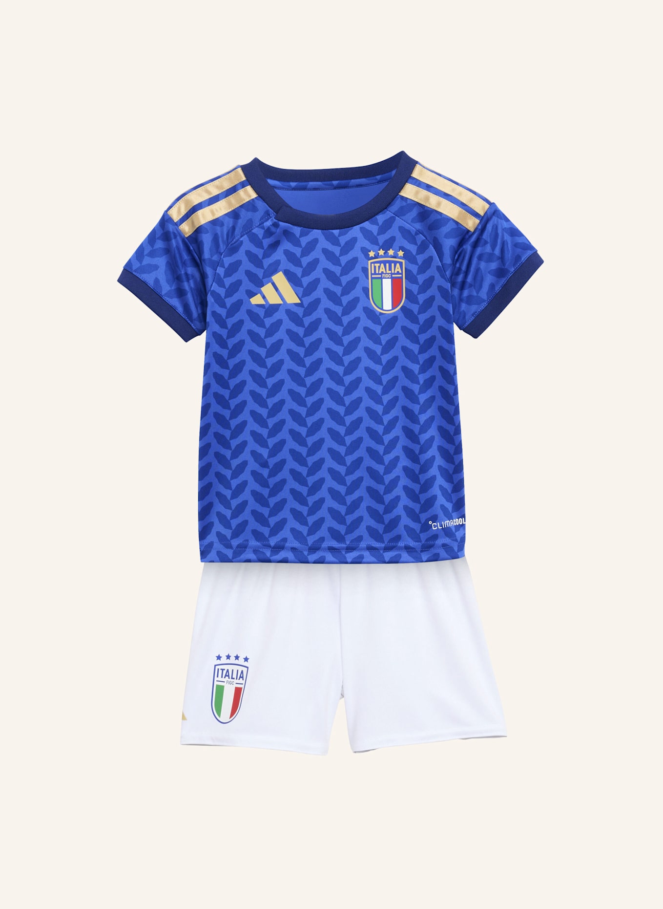 adidas ITALIEN 26 HEIM MINI-AUSRÜSTUNG: BLAU