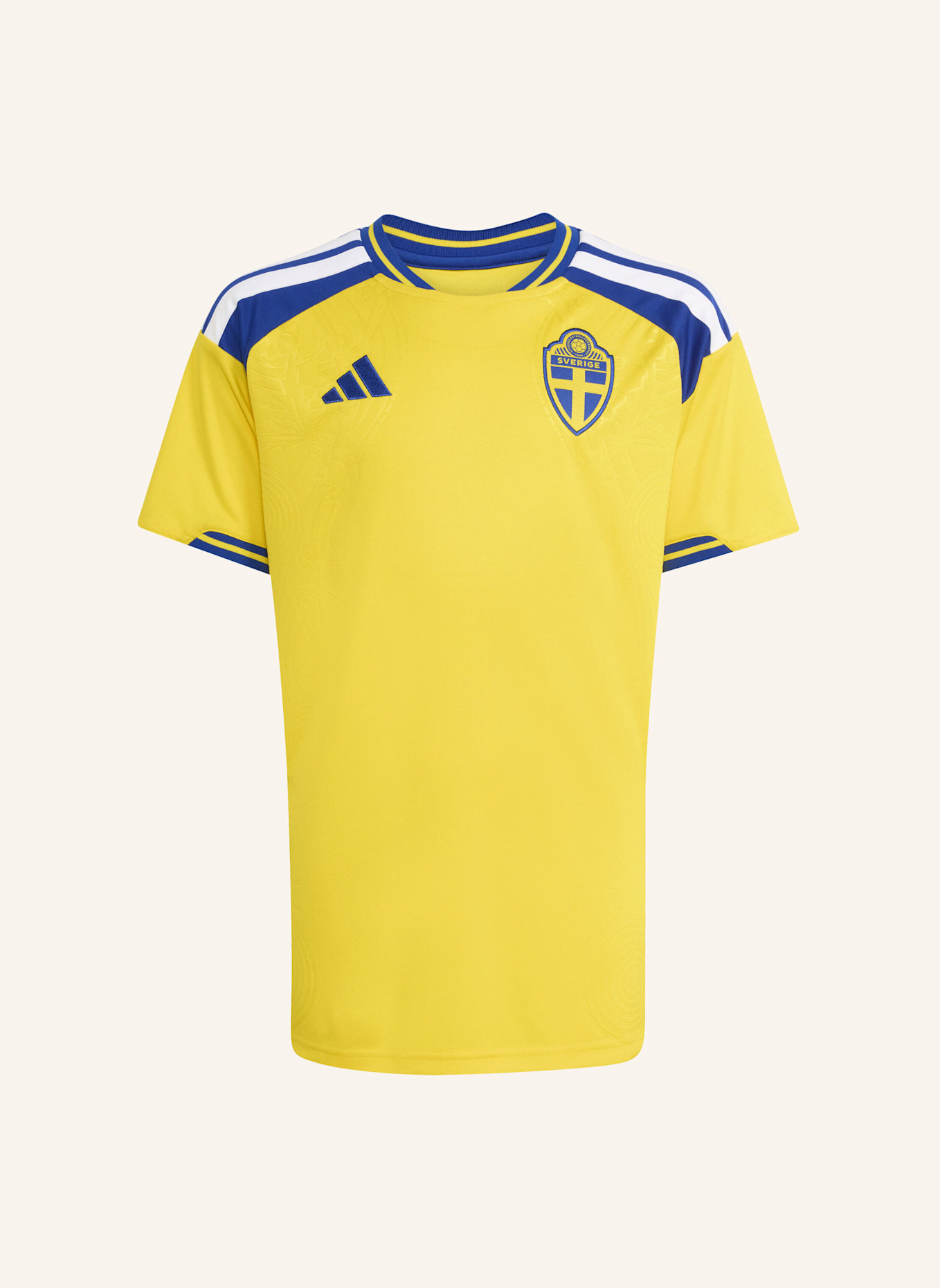 adidas SCHWEDEN 26 KIDS HEIMTRIKOT: GELB