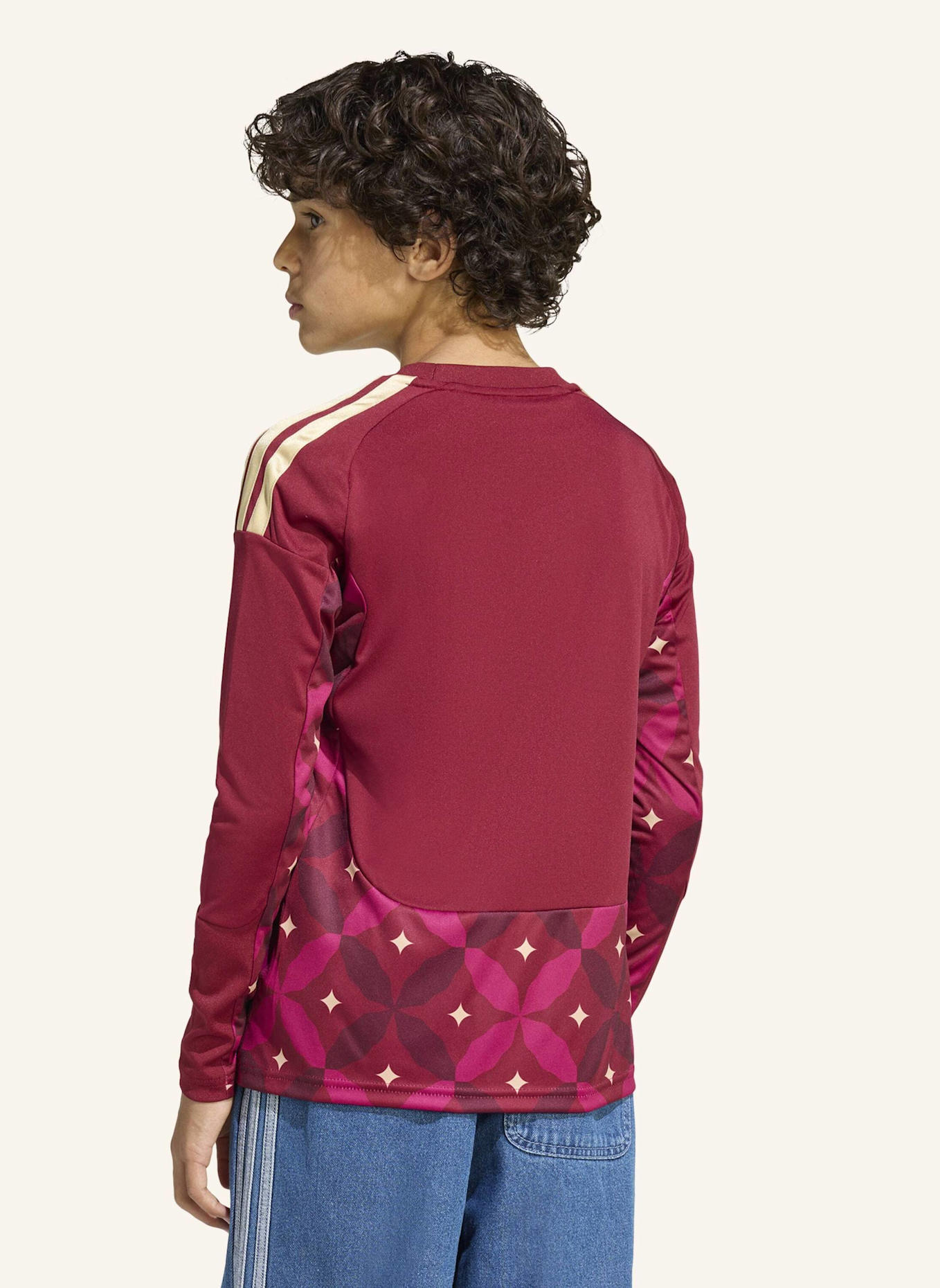 adidas ITALIEN 26 TORWART LANGARM-HEIMTRIKOT KINDER: ROT