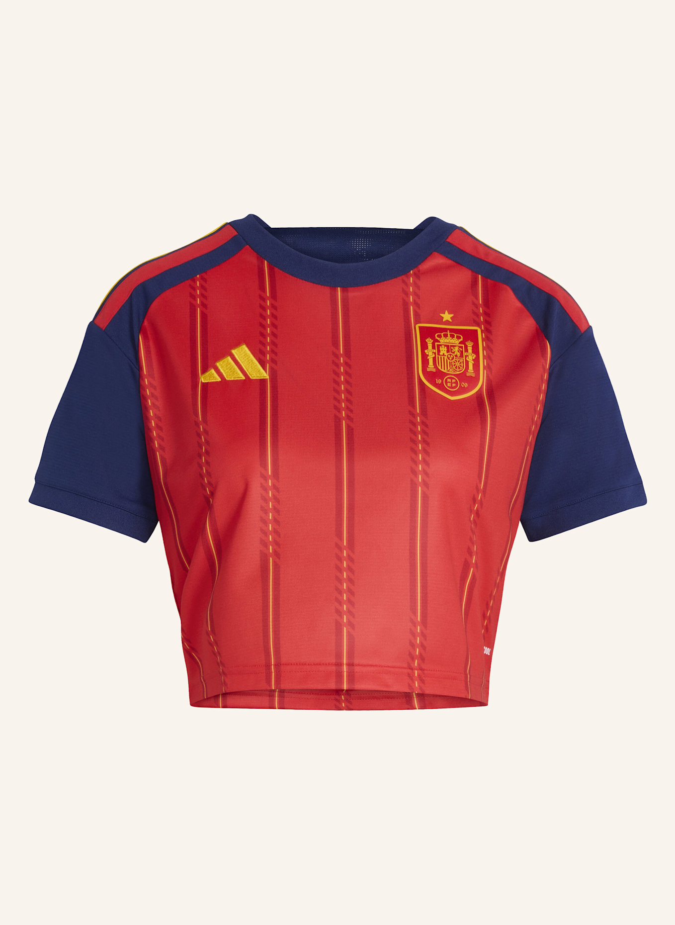 adidas KÜRZER GESCHNITTENES SPANIEN 26 HEIMTRIKOT: ROT