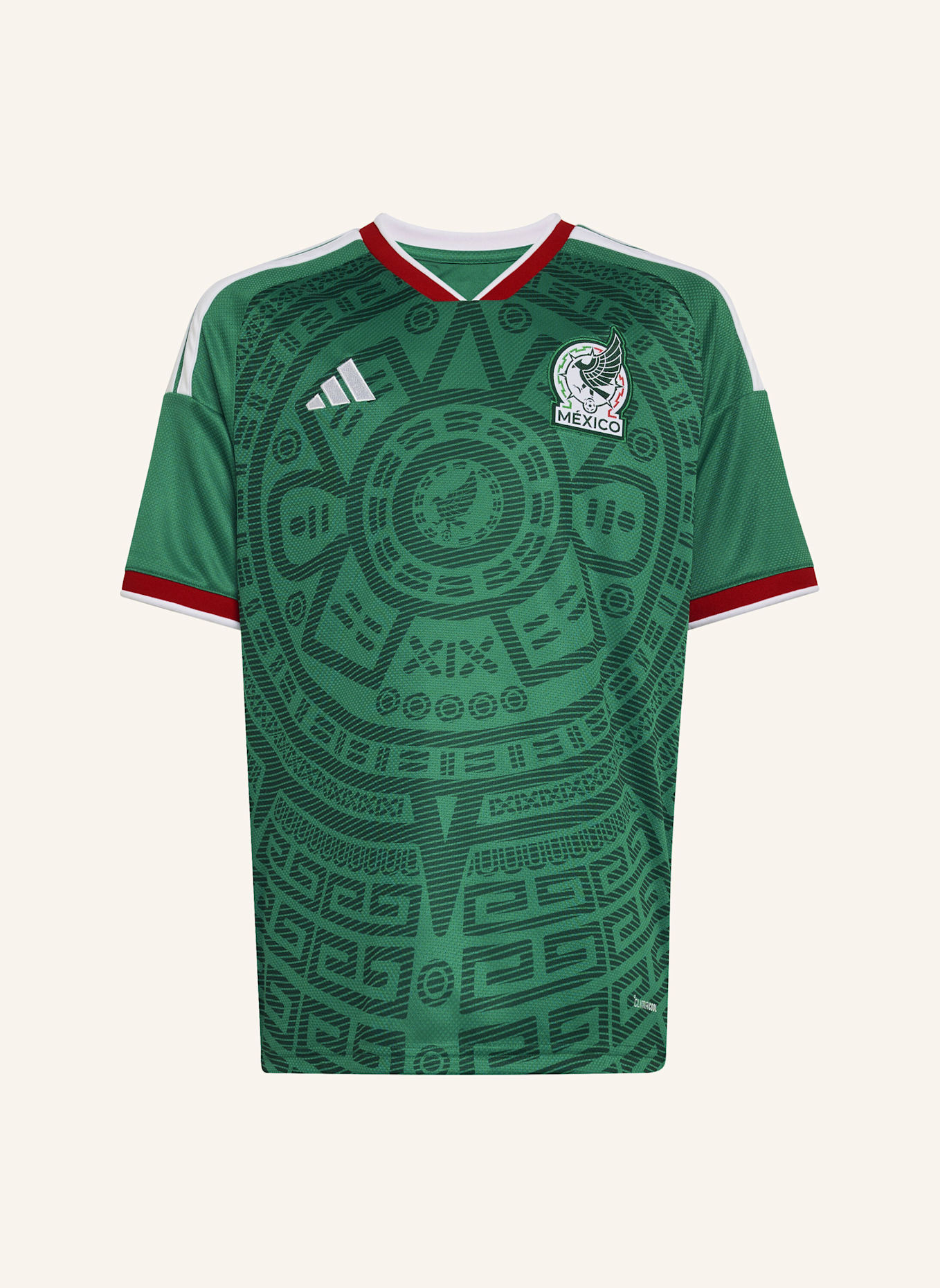 adidas MEXICO 26 HOME KIDS TRIKOT: GRÜN
