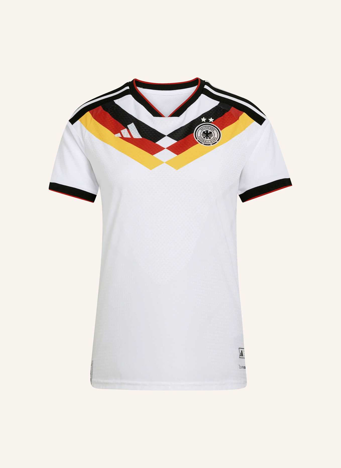 adidas DEUTSCHLAND 26 AUTHENTIC HEIMTRIKOT FRAUENTEAM: WEISS