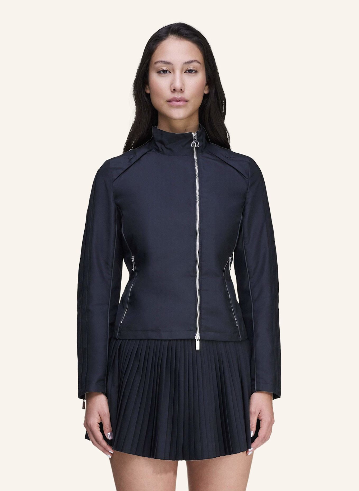 adidas Originals MIAOU CORSET TRAININGSJACKE: SCHWARZ