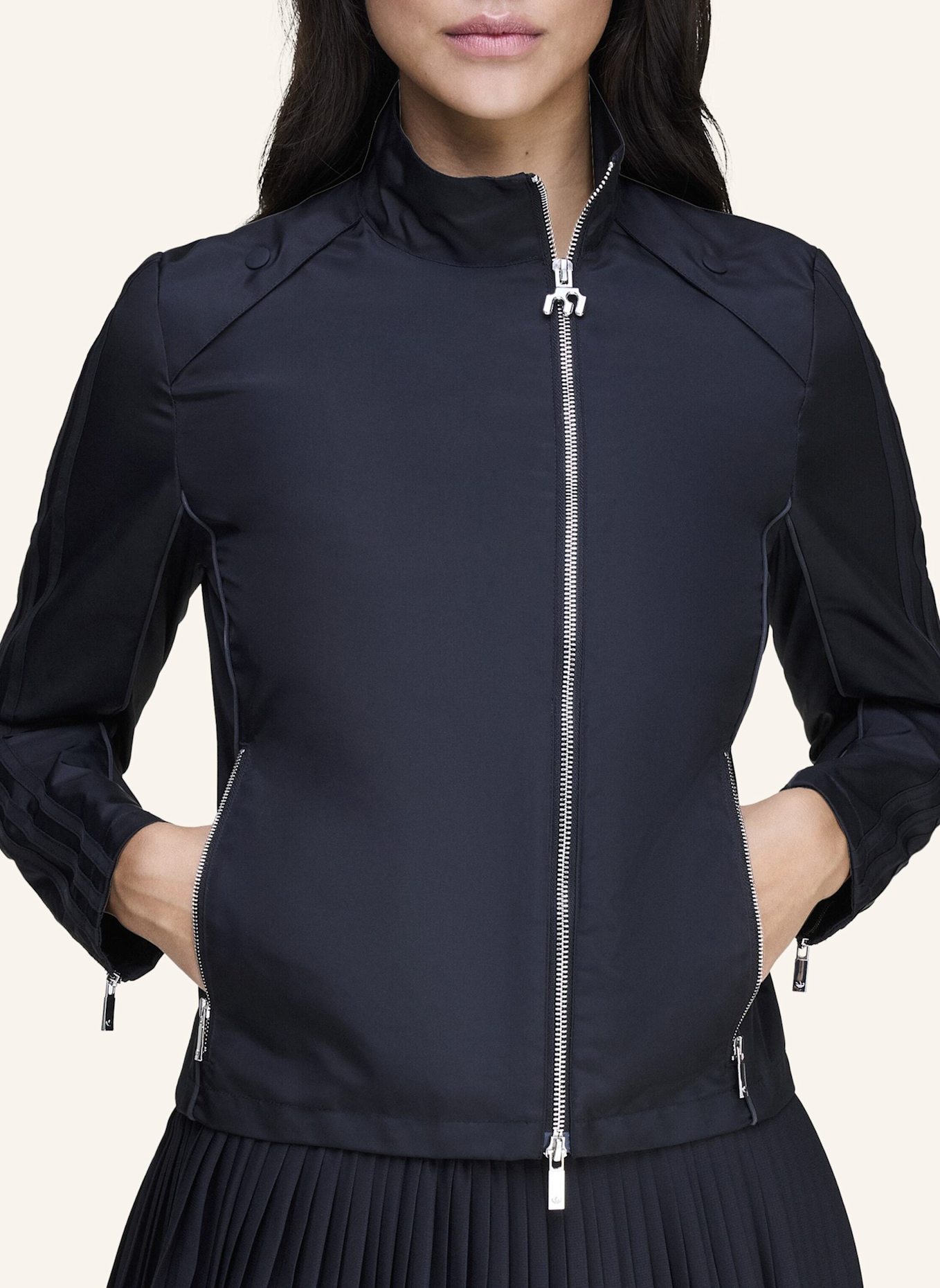 adidas Originals MIAOU CORSET TRAININGSJACKE: SCHWARZ