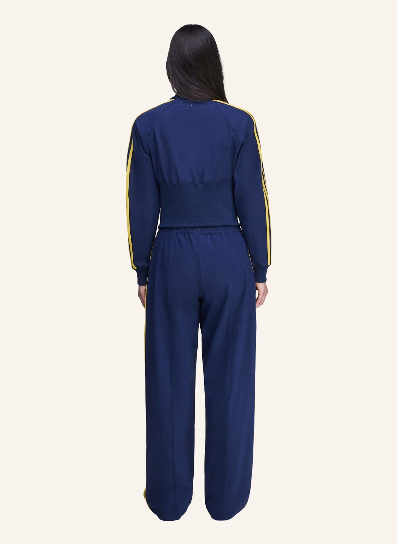 adidas Originals MIAOU CORSET TRACK TOP: BLAU