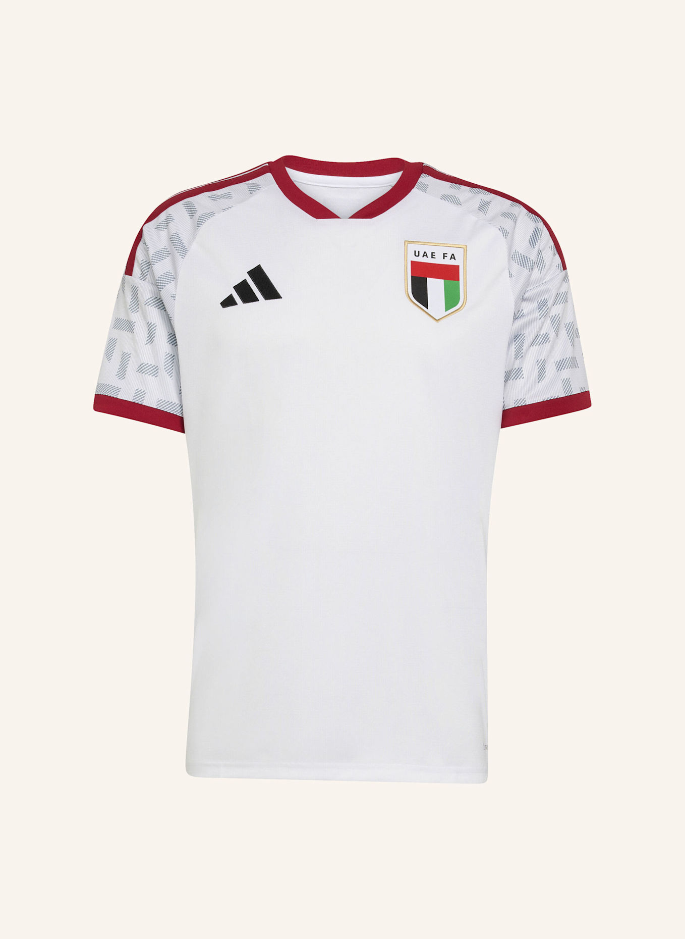 adidas VEREINIGTE ARABISCHE EMIRATE 26 HEIMTRIKOT: WEISS