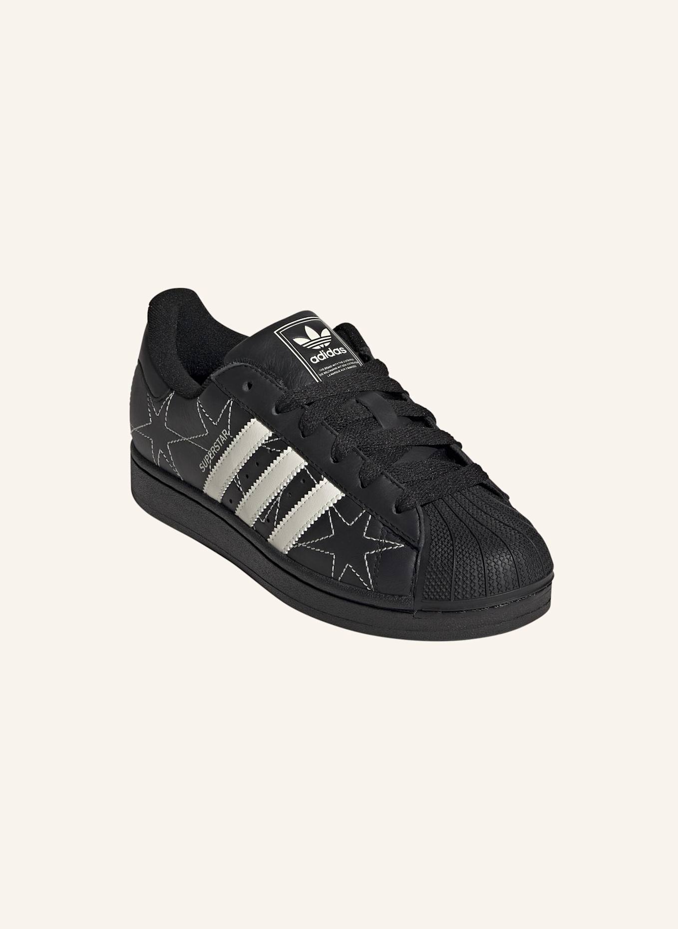 adidas Originals SUPERSTAR II SCHUH: SCHWARZ