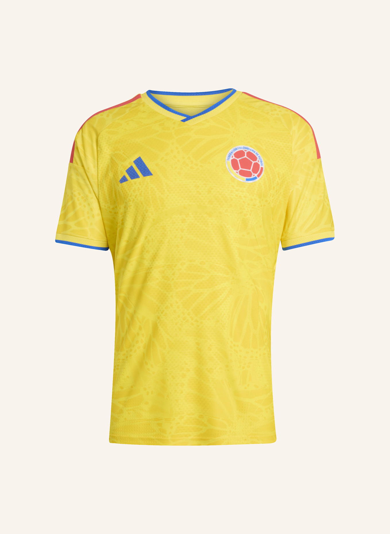 adidas KOLUMBIEN 26 AUTHENTIC HEIMTRIKOT: GELB