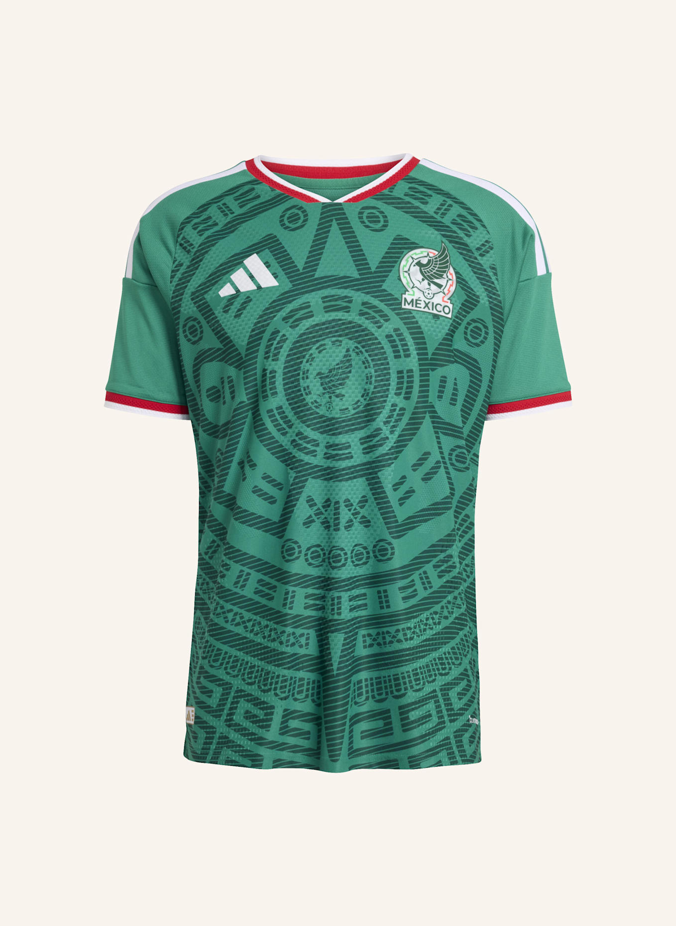 adidas AUTHENTISCHES MEXIKO 26 HEIMTRIKOT: GRÜN