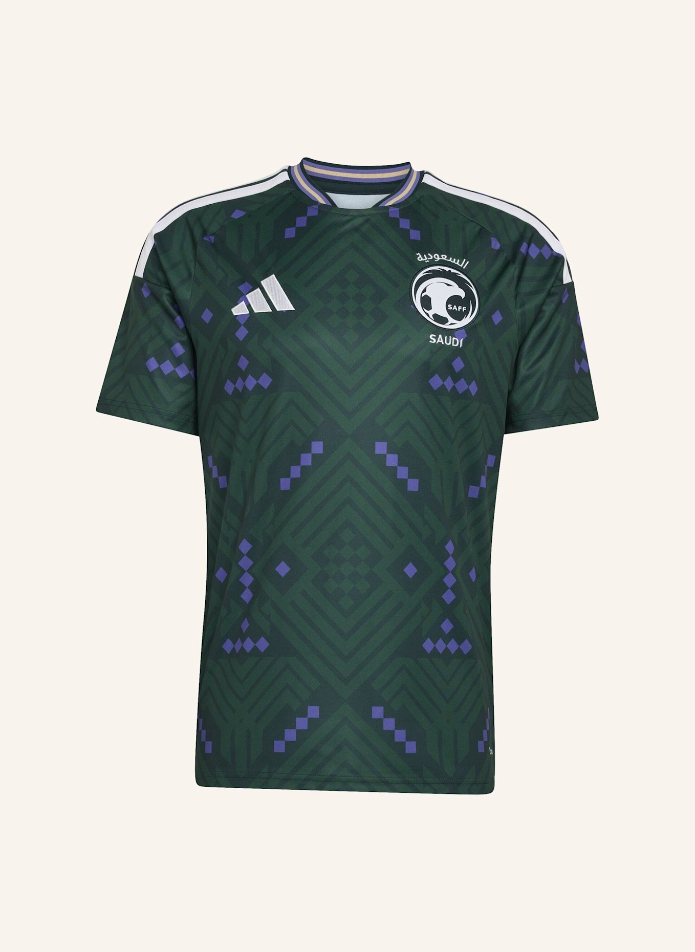 adidas SAUDI-ARABIEN 26 HEIMTRIKOT: GRÜN/ WEISS
