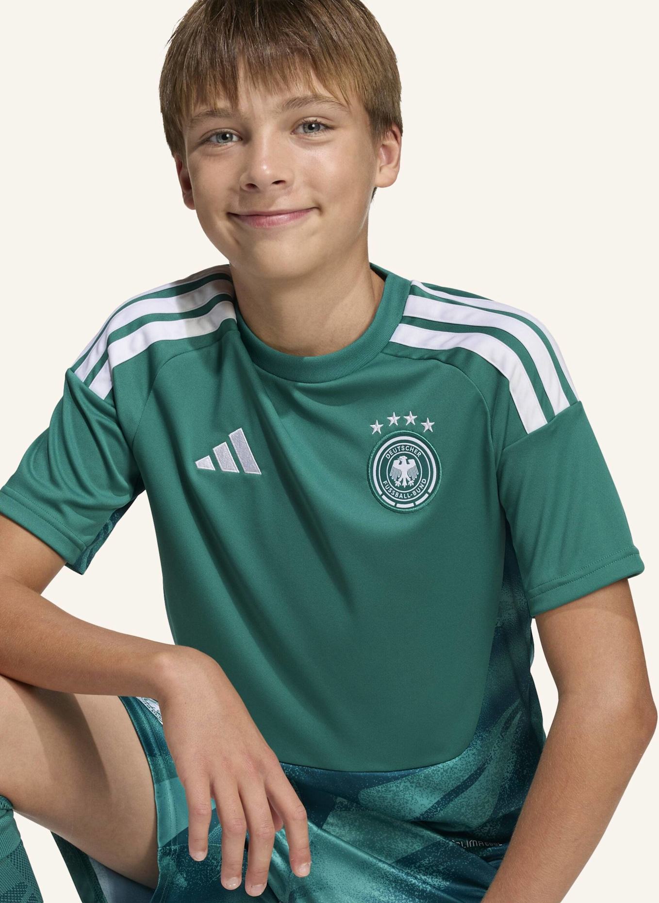 adidas DEUTSCHLAND 26 TORWART-HEIMTRIKOT KIDS: GRÜN