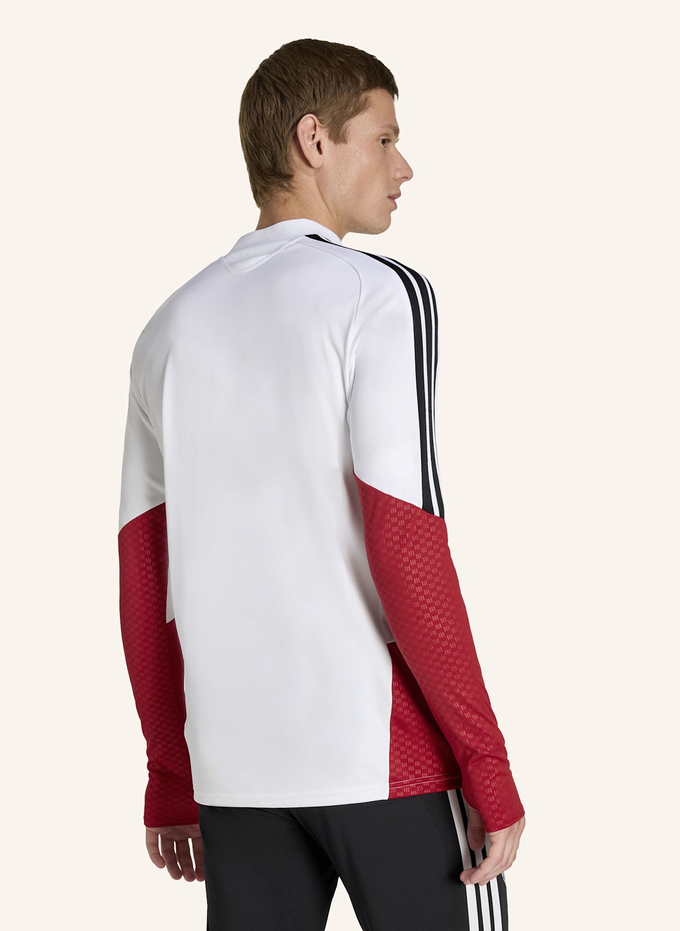 adidas DEUTSCHLAND 26 TIRO TRAININGSOBERTEIL: WEISS