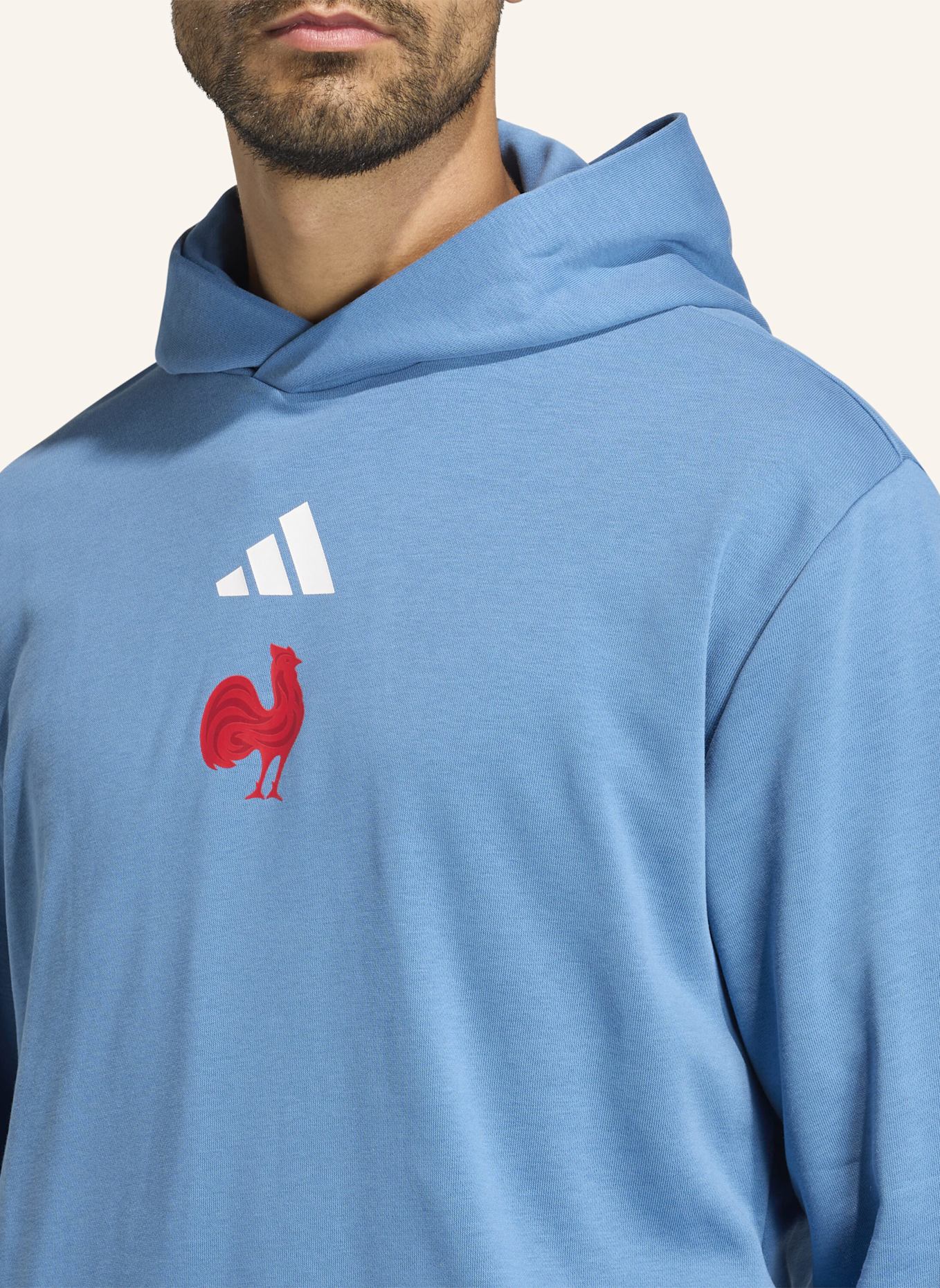 adidas FFR HOODY: BLAU