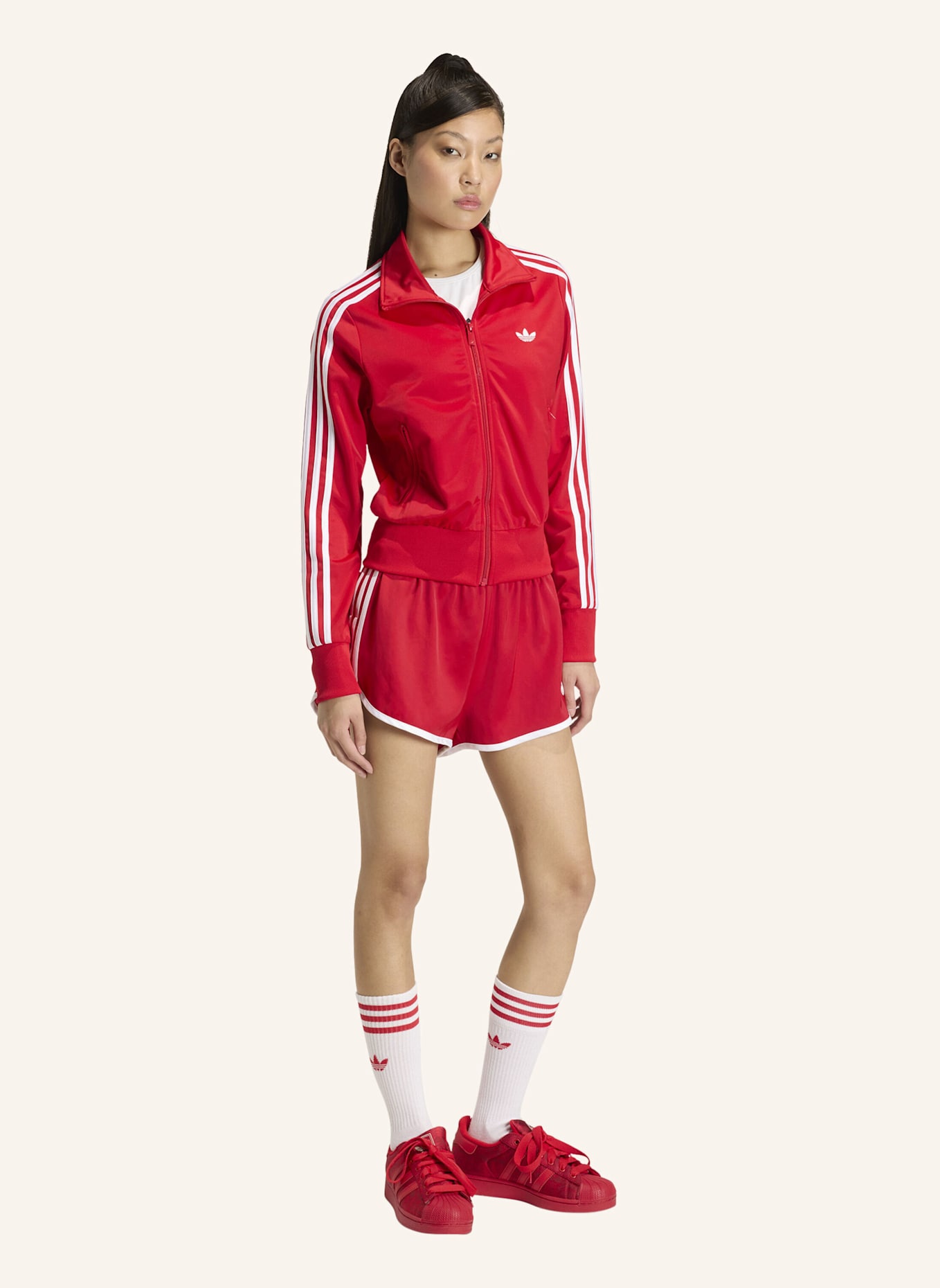 adidas Originals Trainingsjacke FIREBIRD CLASSIC: ROT/ WEISS