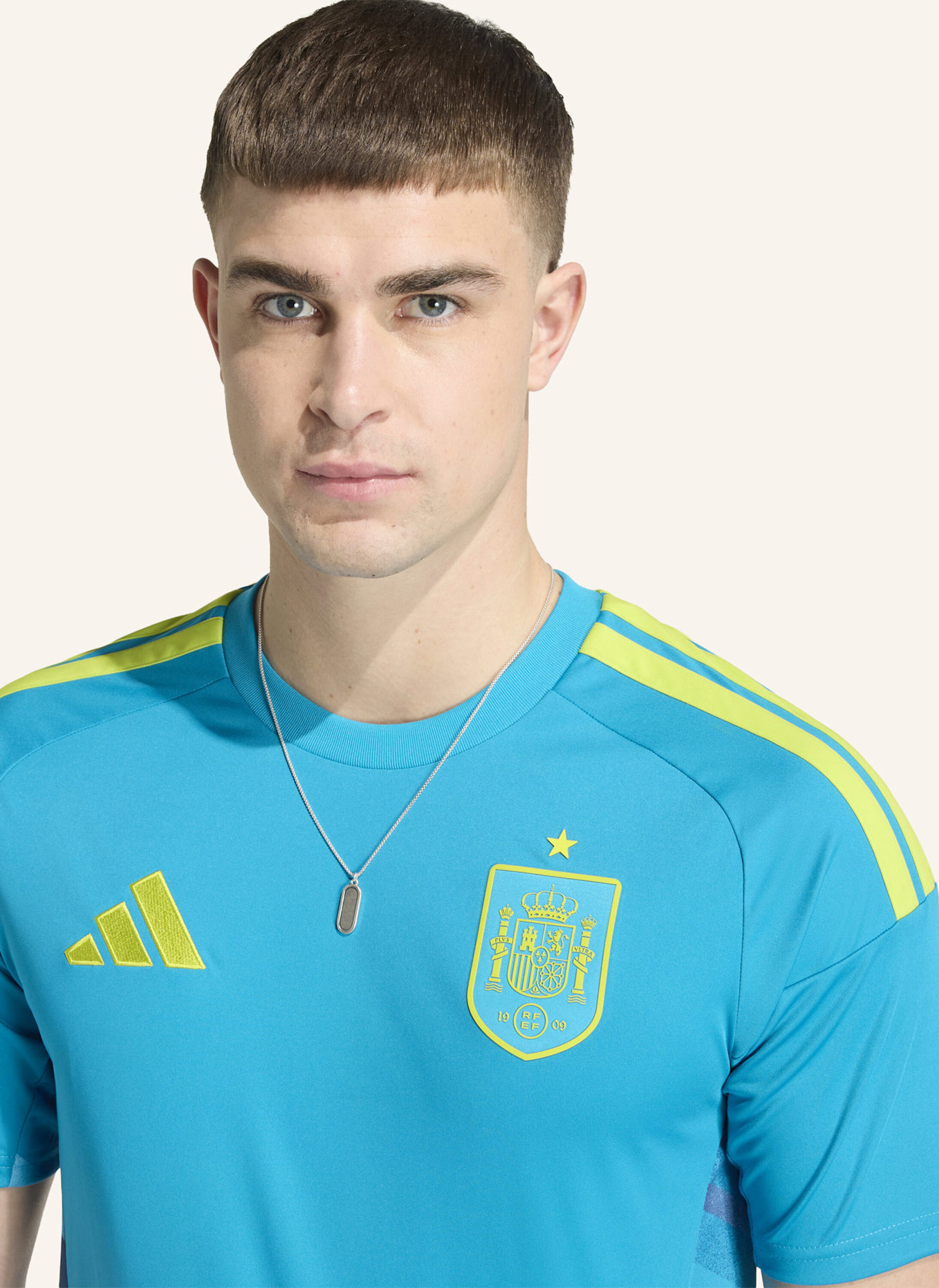 adidas SPANIEN 26 TORWART-HEIMTRIKOT: BLAU