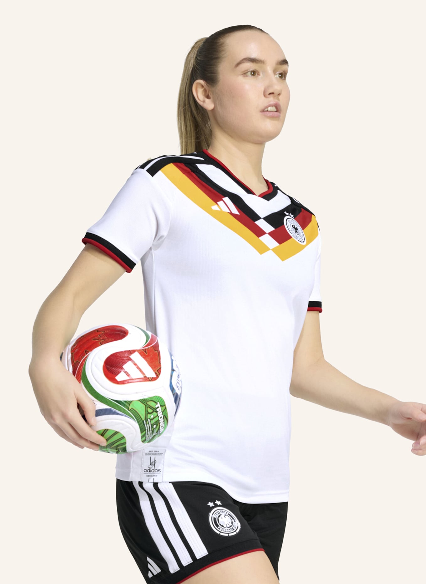 adidas DEUTSCHLAND 26 HEIMTRIKOT FRAUENTEAM: WEISS